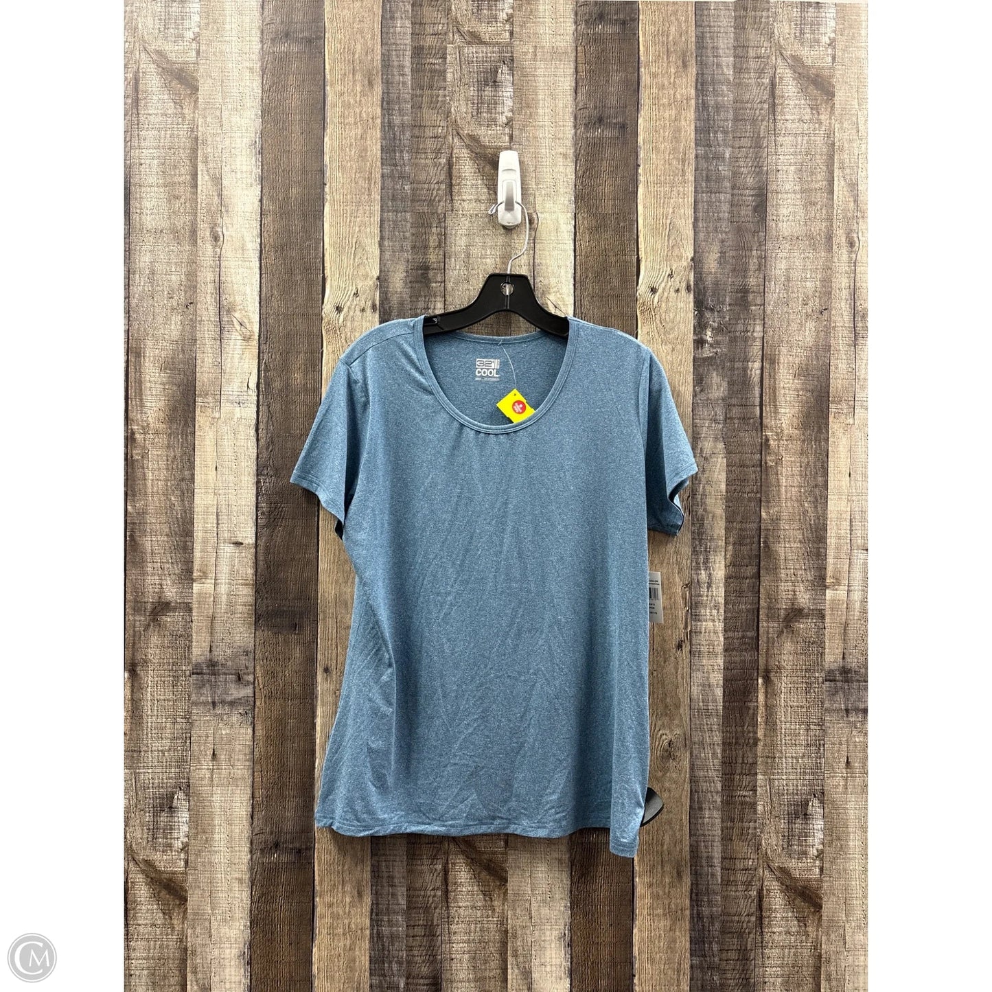 Athletic Top Short Sleeve By 32 Degrees In Blue, Size: Xl