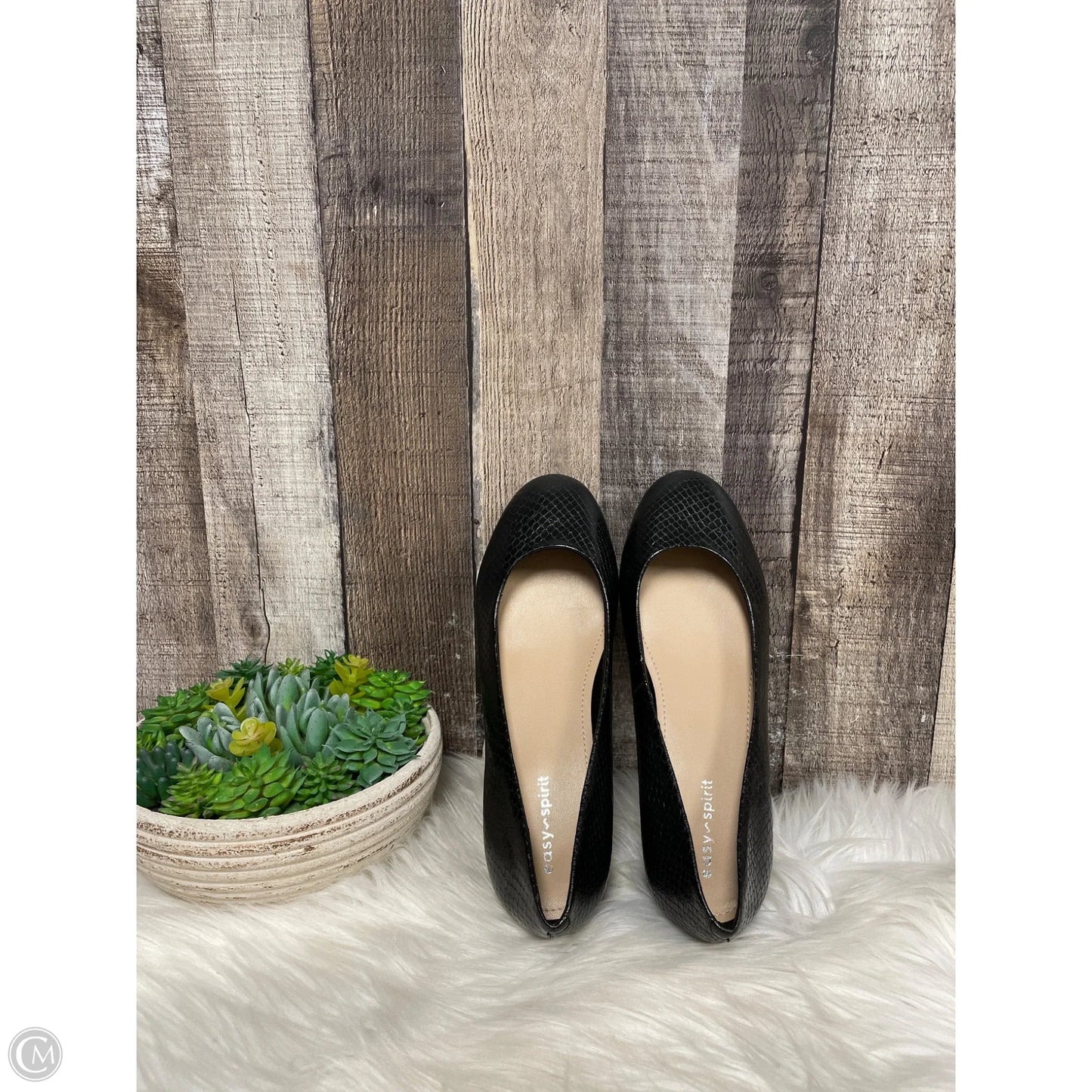 Shoes Flats By Easy Spirit In Black, Size: 5.5