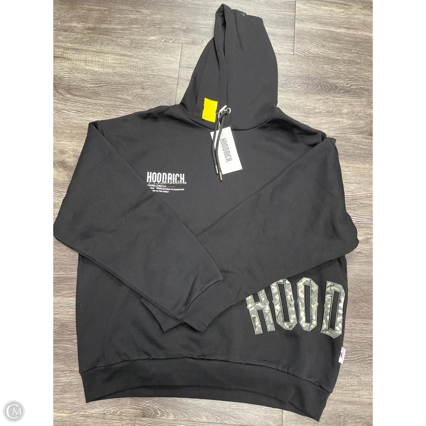 Sweatshirt Hoodie By Cme In Black, Size: Xl