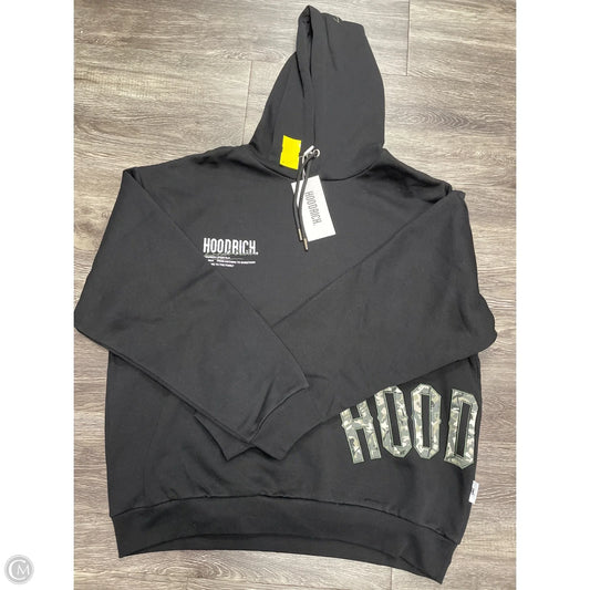 Sweatshirt Hoodie By Cme In Black, Size: Xl