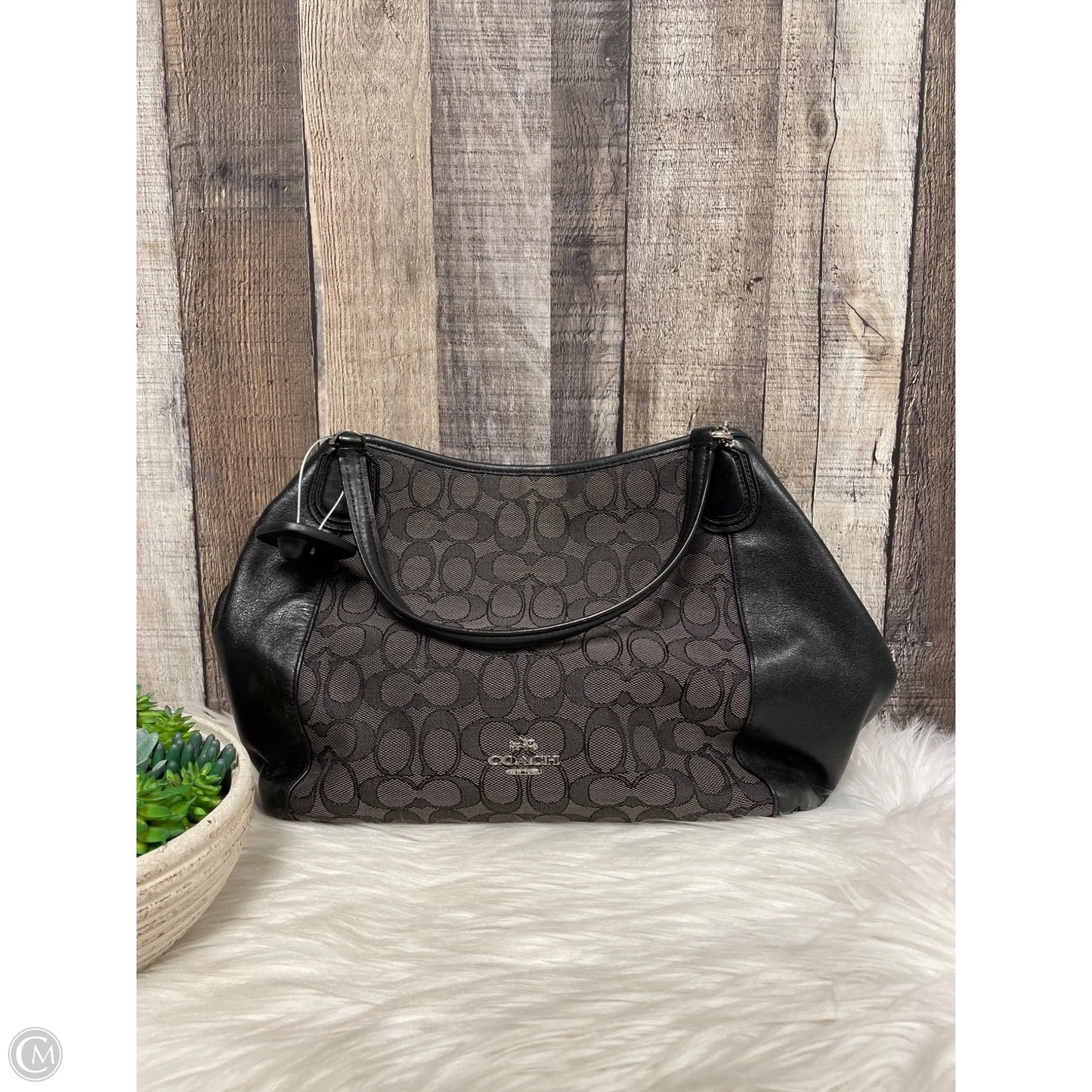 Handbag Designer By Coach, Size: Medium