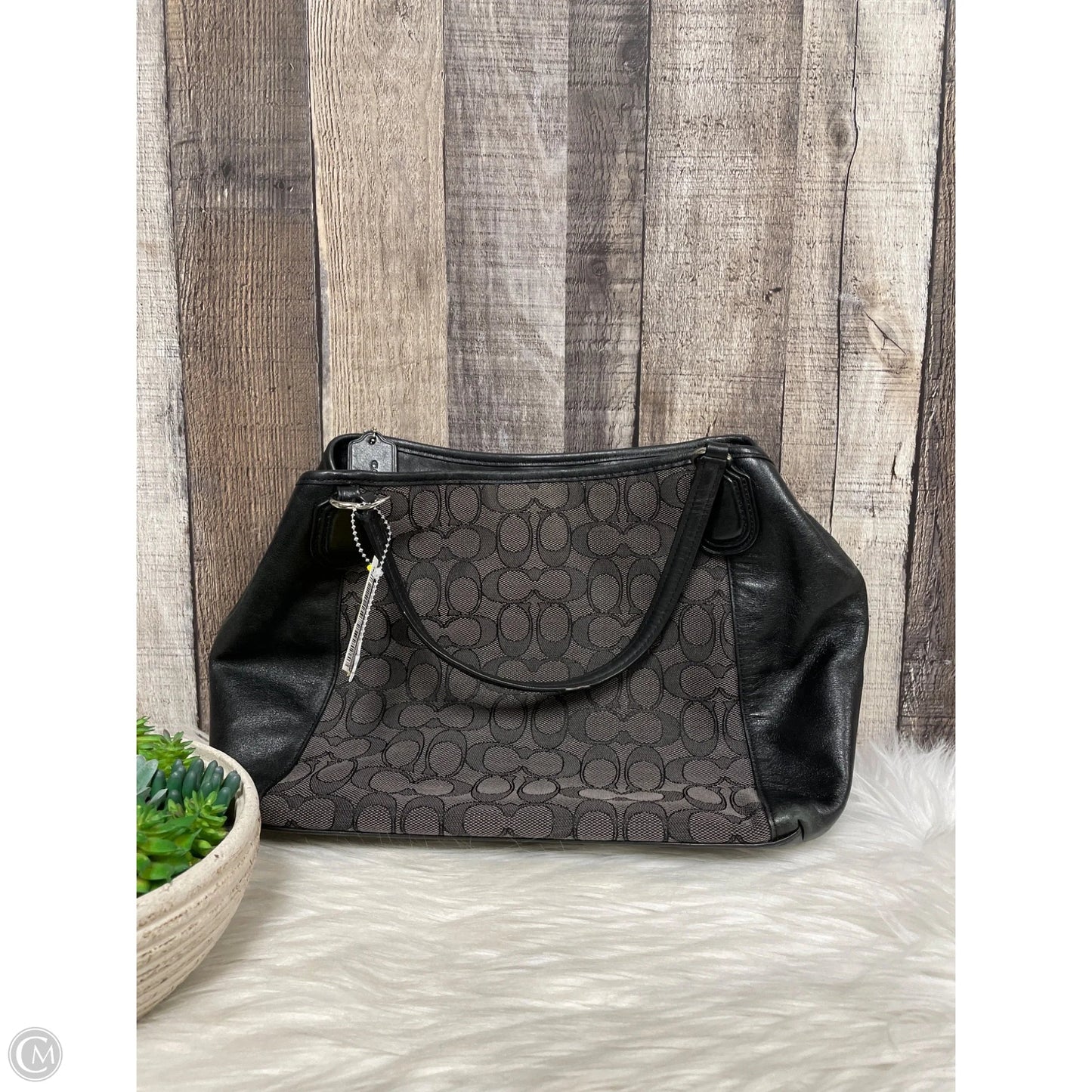 Handbag Designer By Coach, Size: Medium