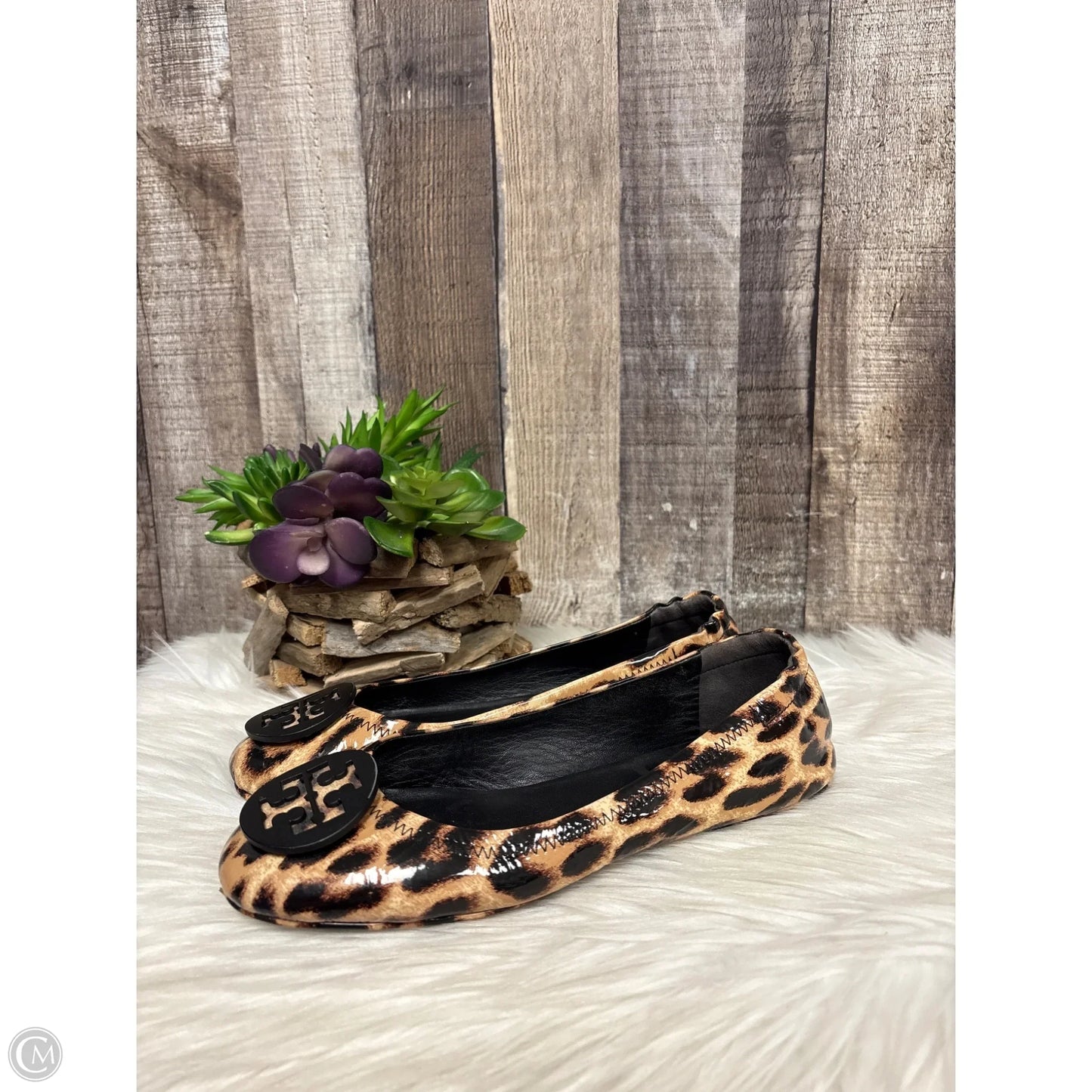 Shoes Designer By Tory Burch In Animal Print, Size: 7