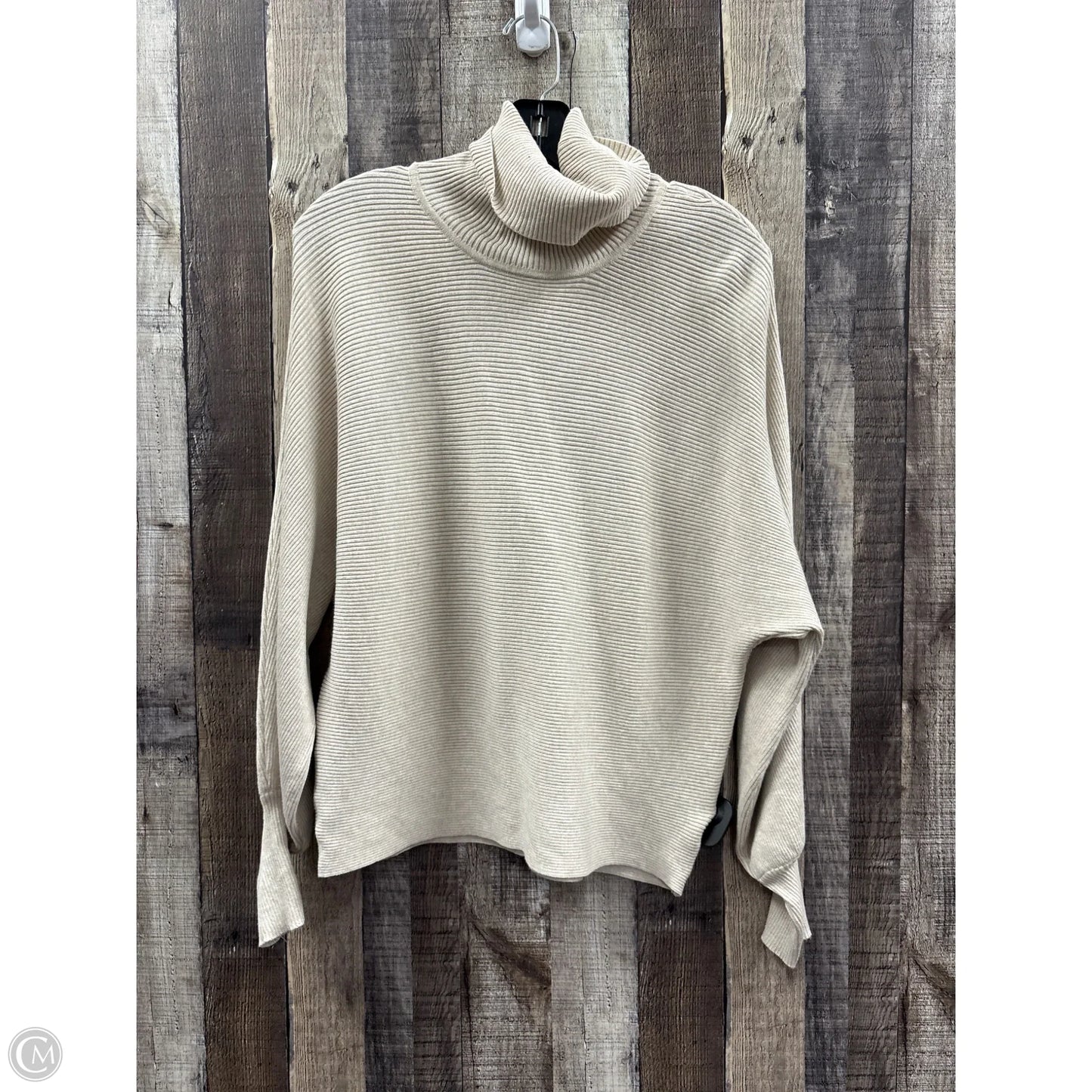 Sweater By Pink Rose In Tan, Size: L