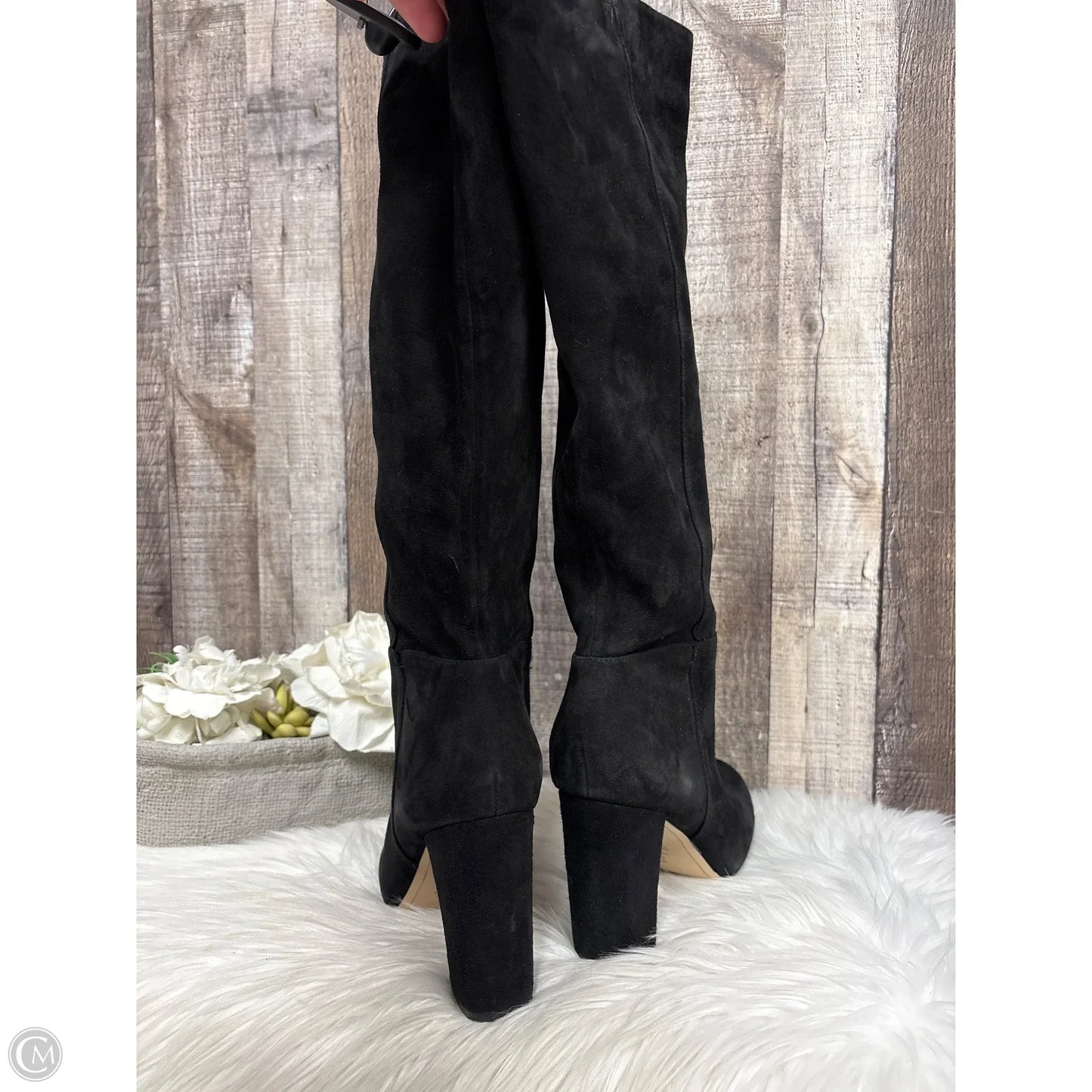 Boots Knee Heels By Sam Edelman In Black, Size: 11