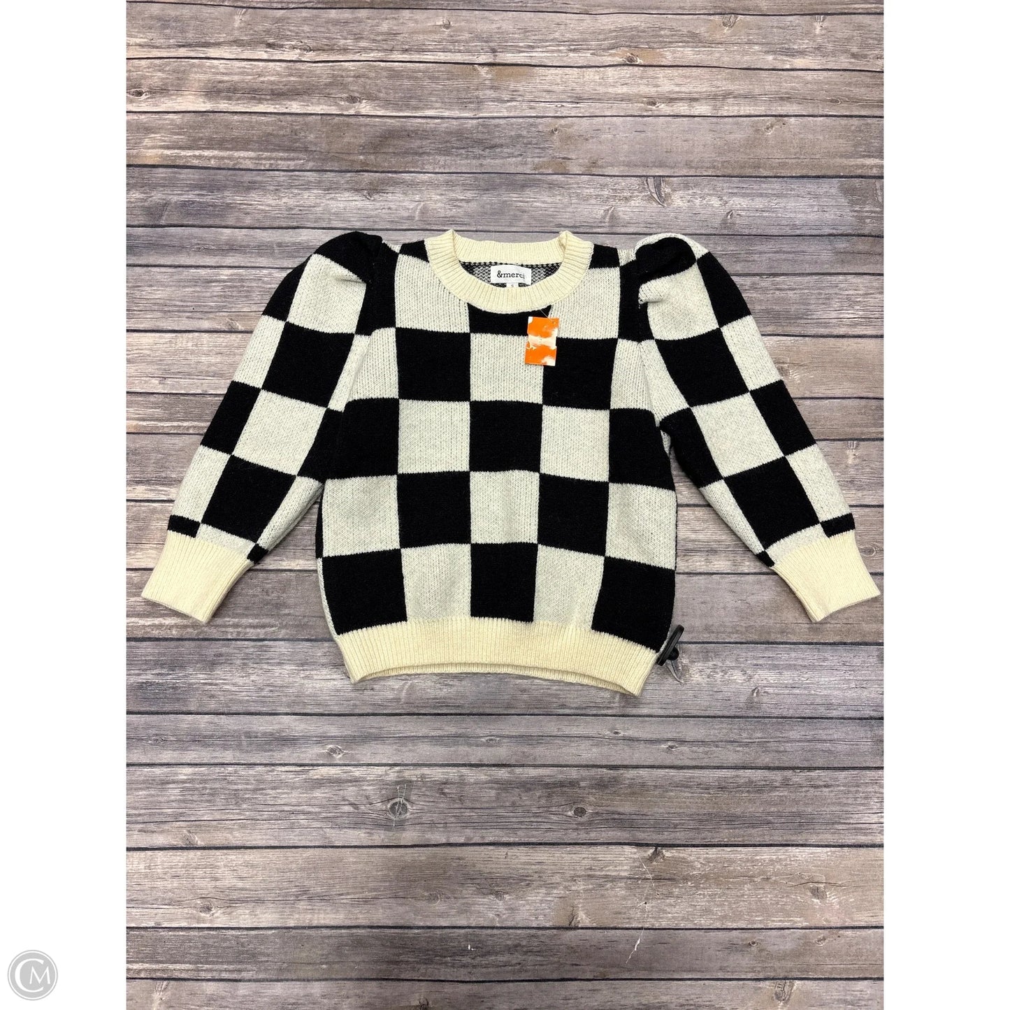 Sweater By &merci In Black & Green, Size: S