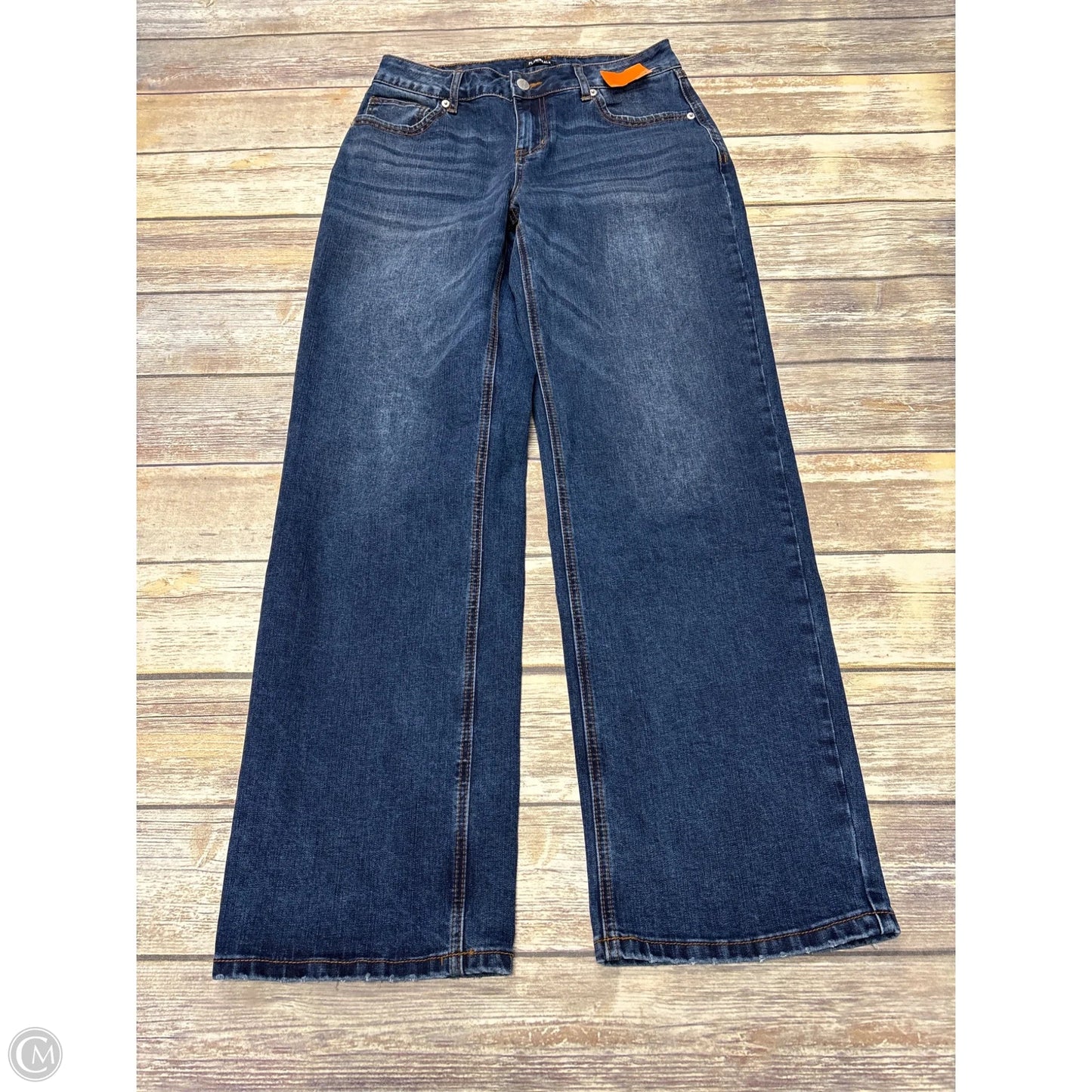 Jeans Boot Cut By Cme In Blue Denim, Size: S