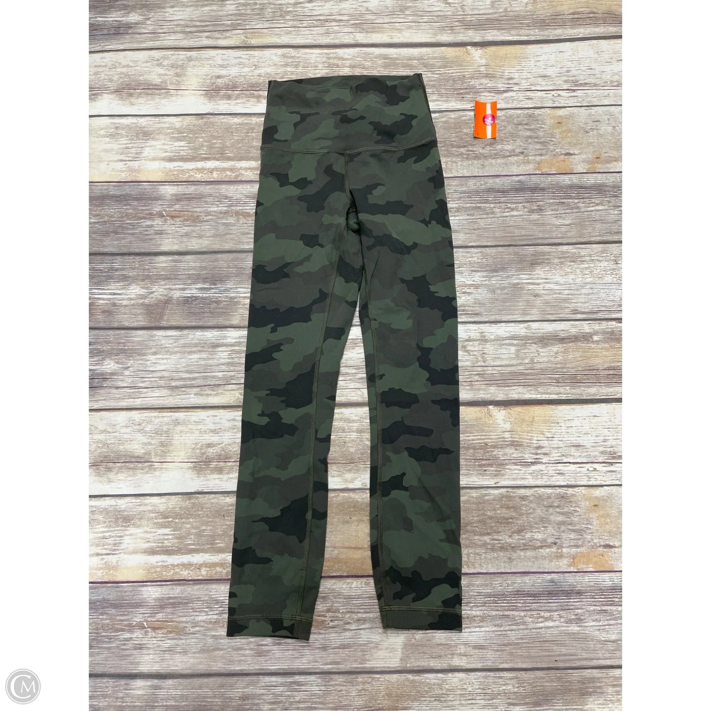 Athletic Leggings By Lululemon In Camouflage Print, Size: 2