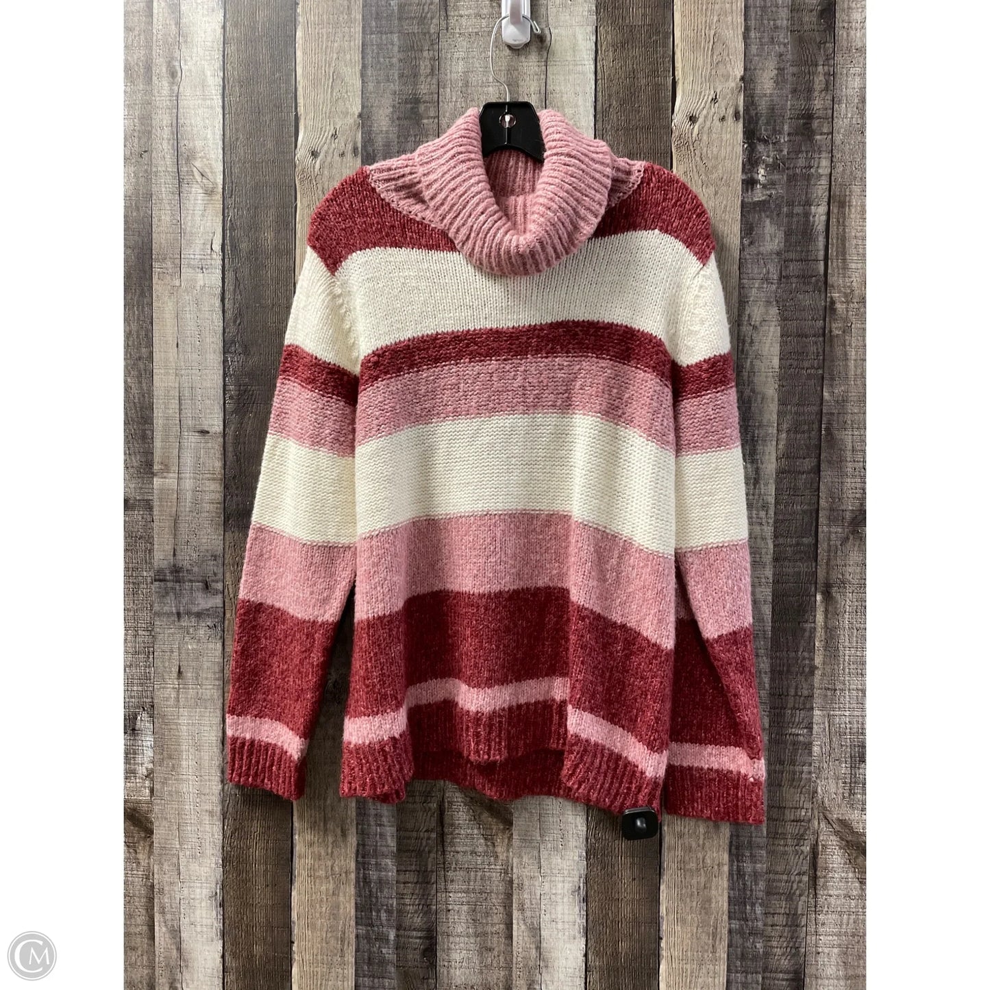 Sweater By Cme In Pink, Size: L