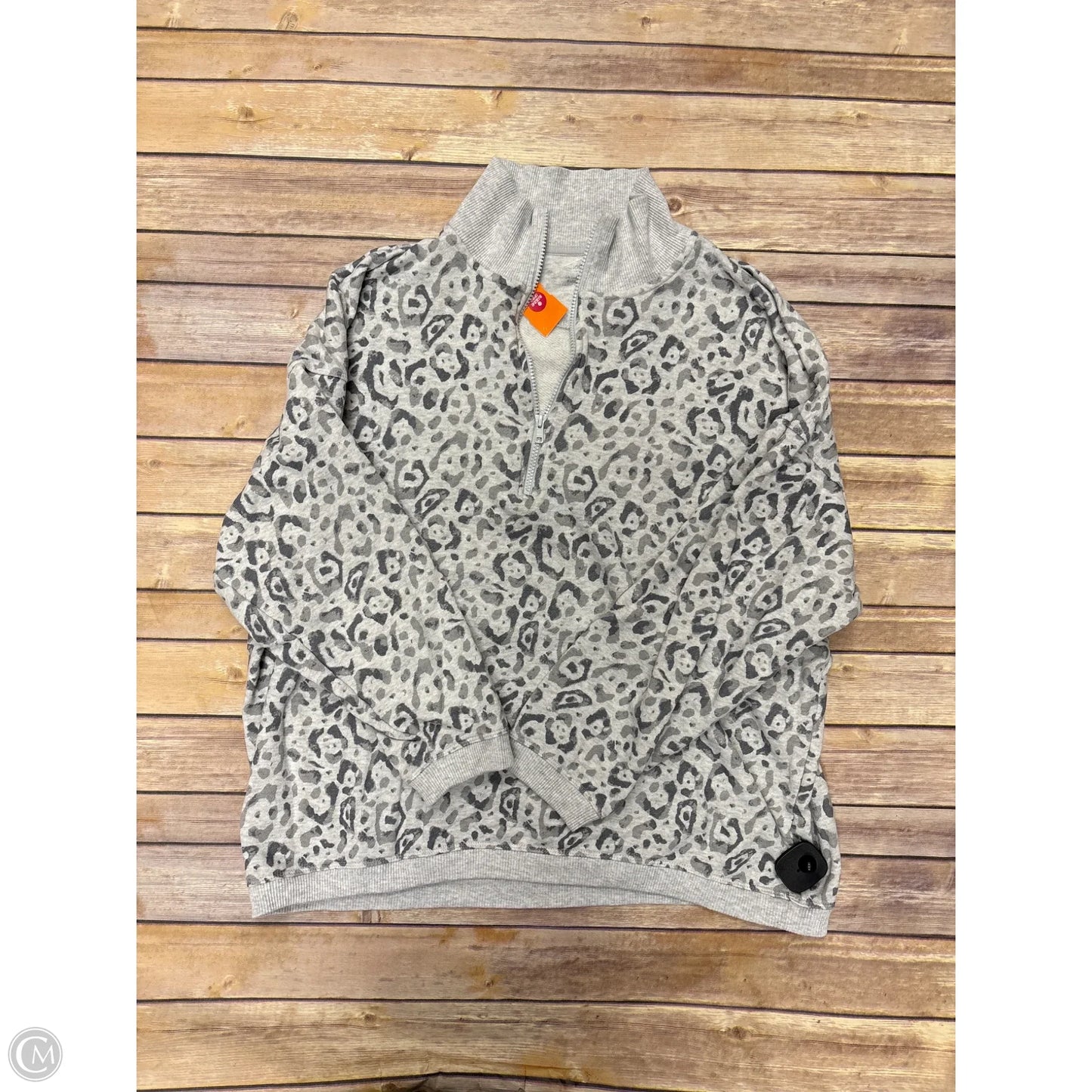 Sweatshirt Collar By Aerie In Animal Print, Size: L