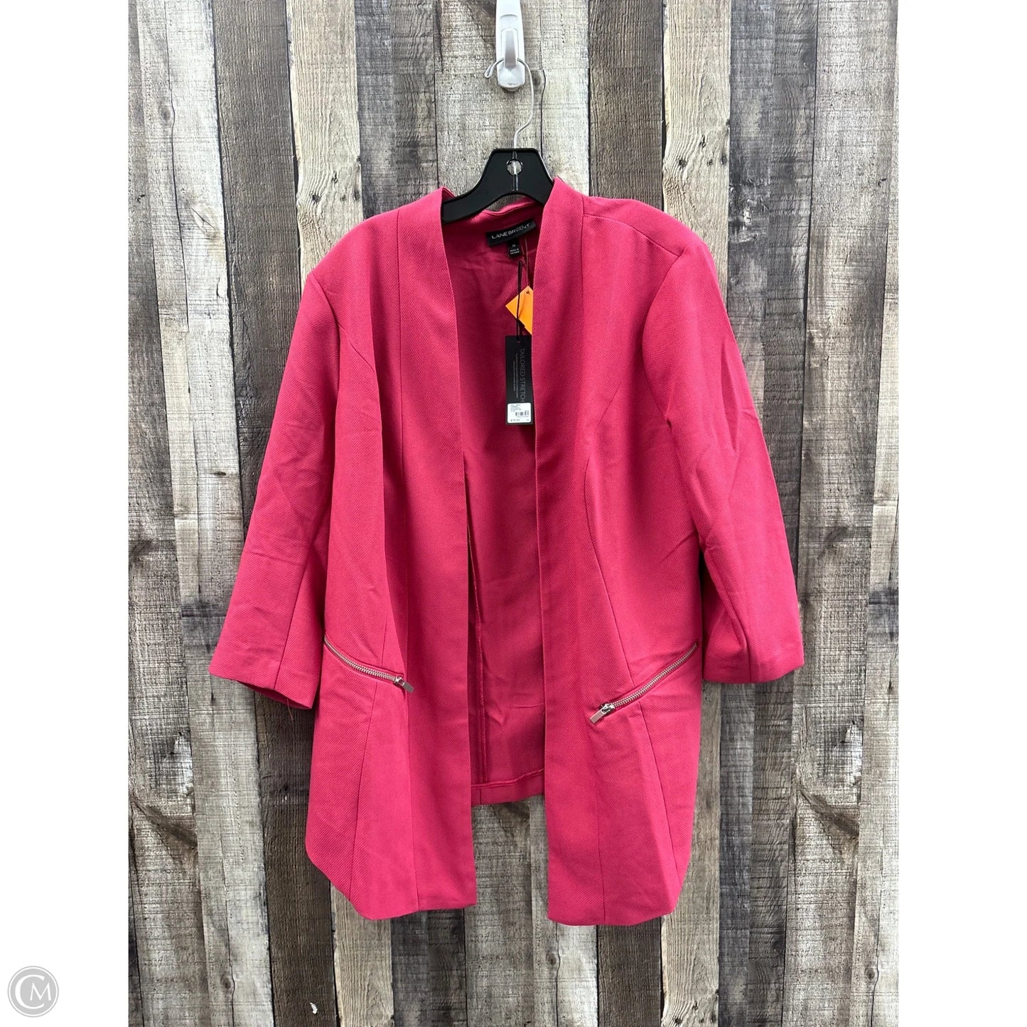 Blazer By Lane Bryant In Pink, Size: Xl