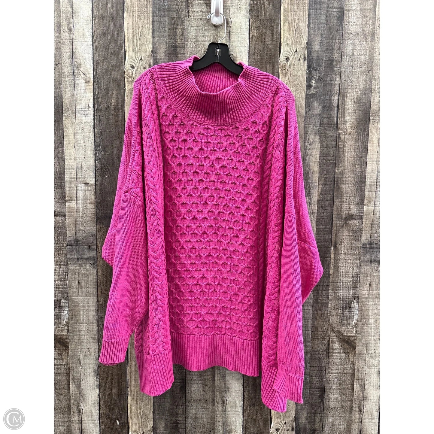Sweater By Crown And Ivy In Pink, Size: 4x