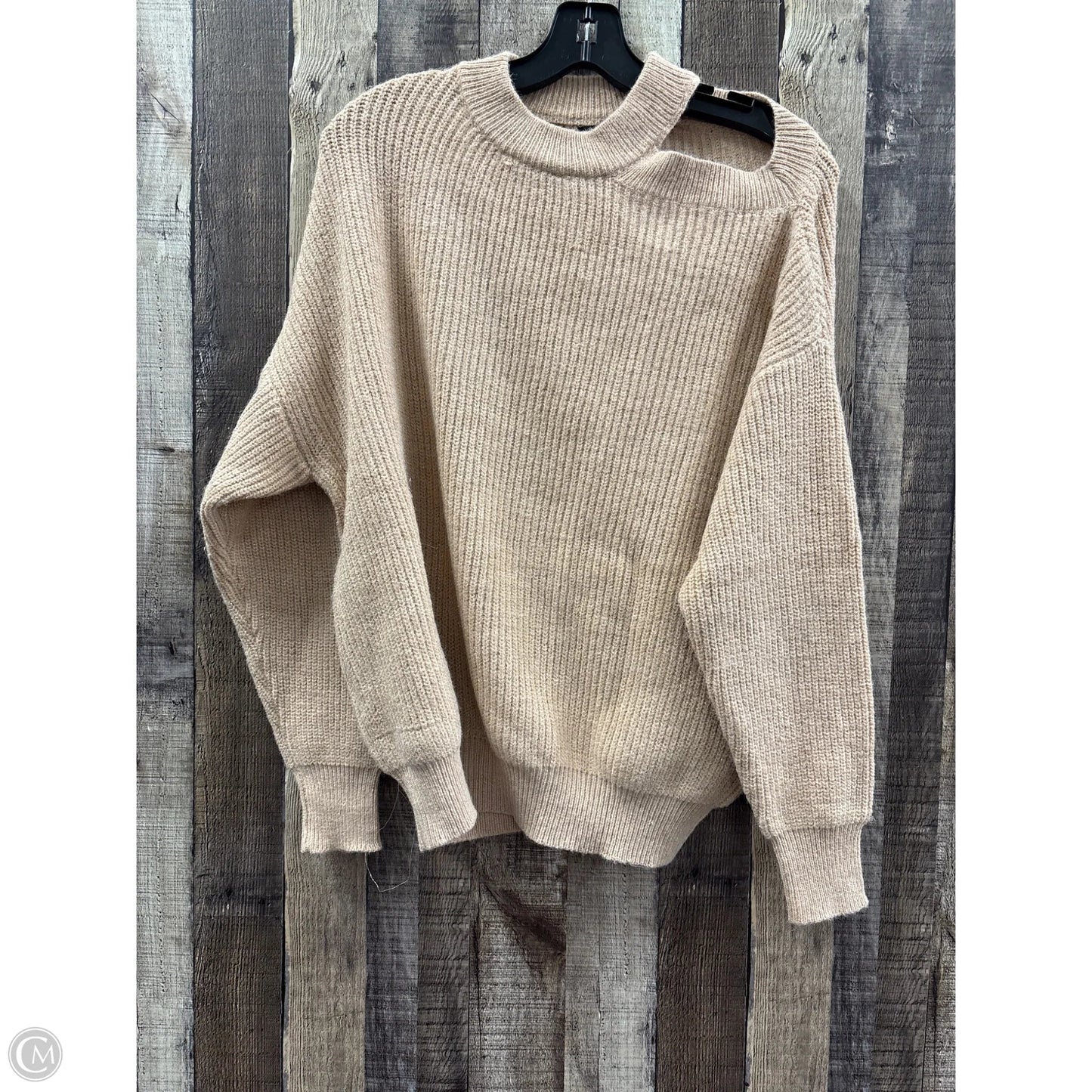 Sweater By Cme In Tan, Size: M