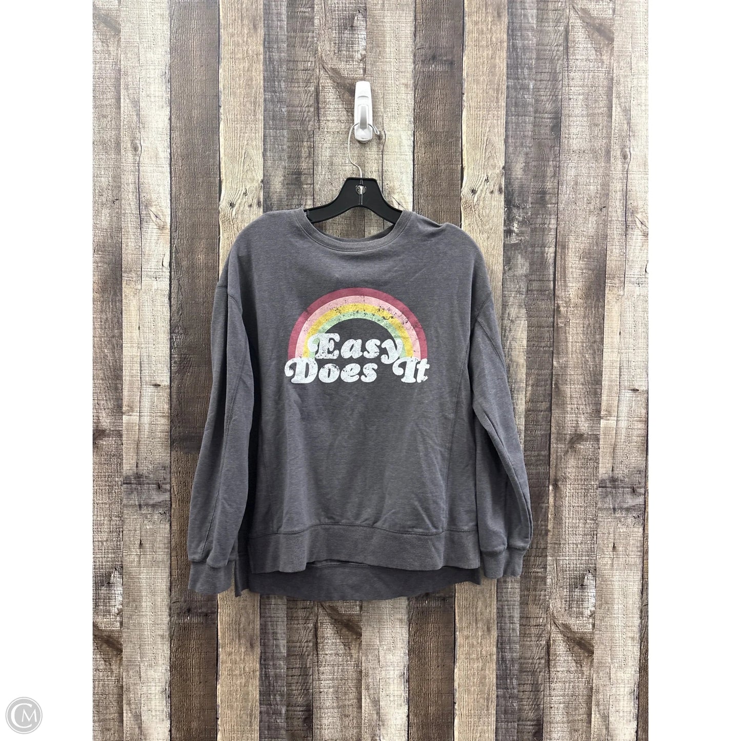 Top Long Sleeve By Wildfox In Grey, Size: Xs