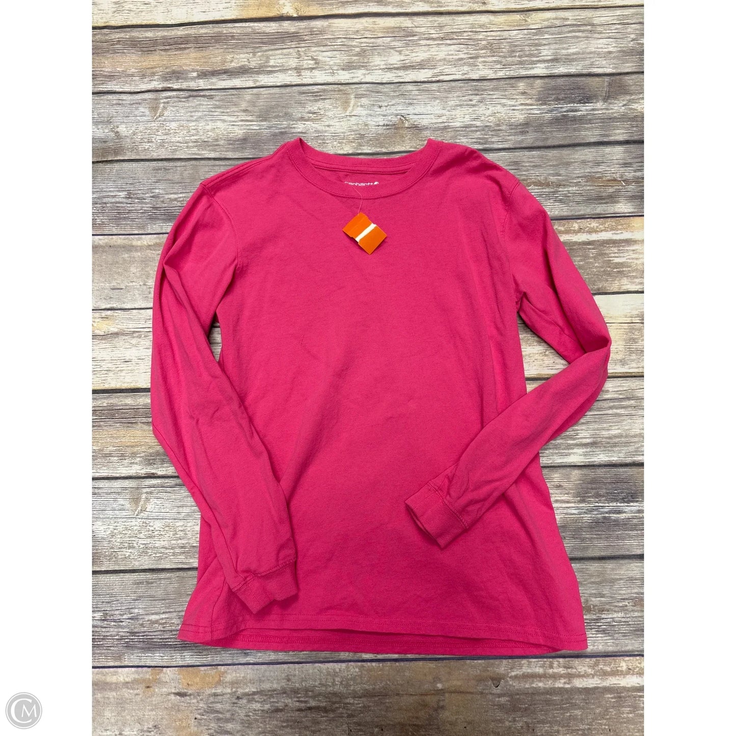 Top Long Sleeve By Carhartt In Pink, Size: S