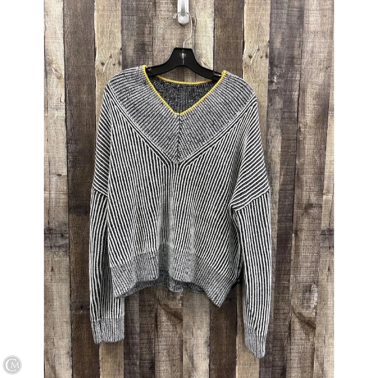 Sweater By Cmf In Black & White, Size: S