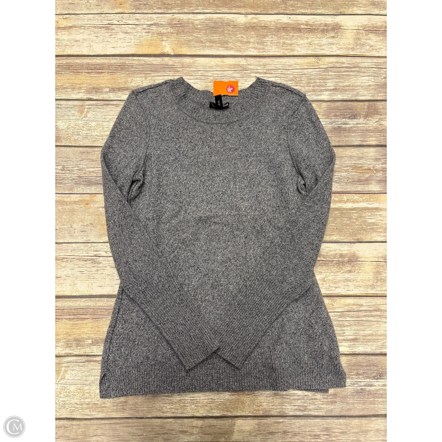 Sweater Cashmere By Aqua In Grey, Size: L