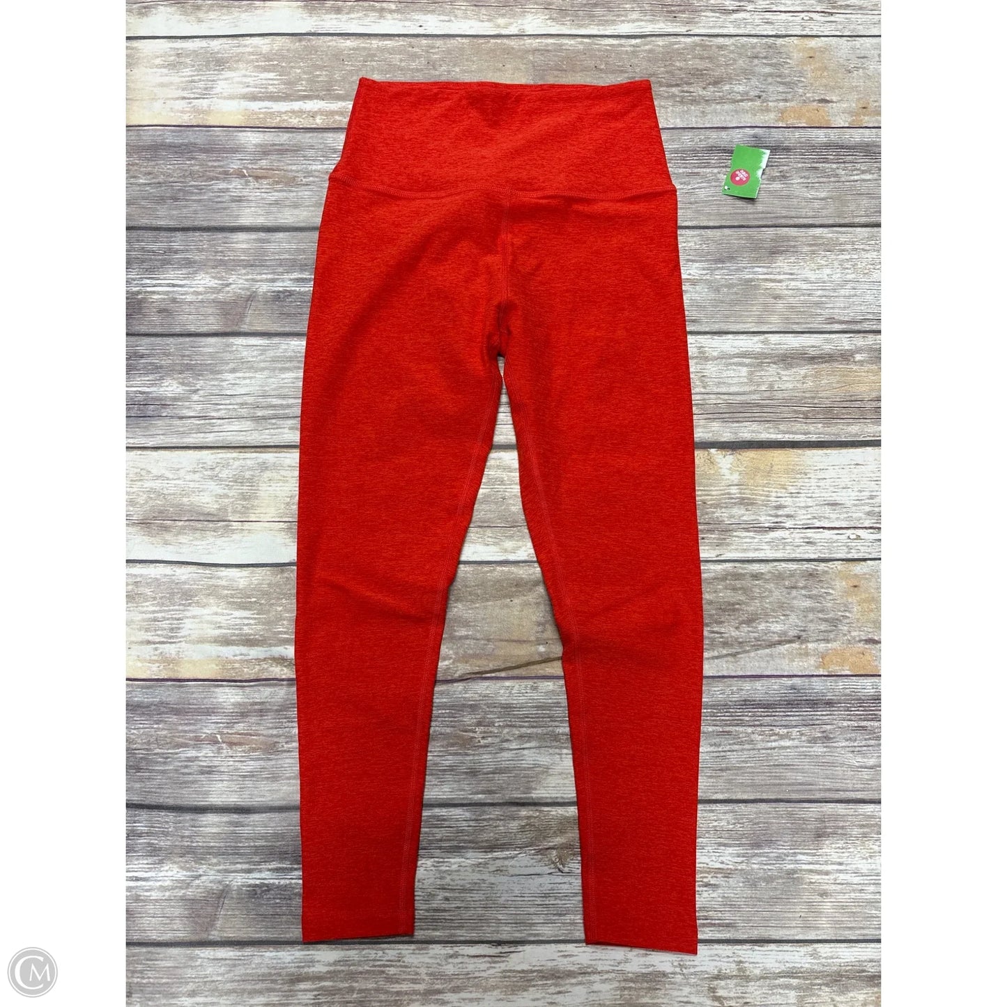 Athletic Leggings By Beyond Yoga In Red, Size: M