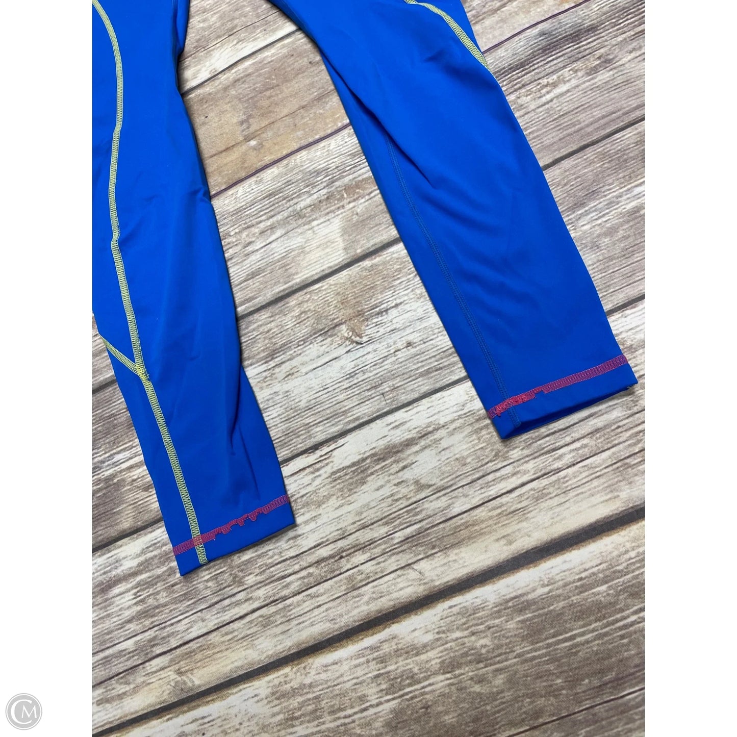 Athletic Leggings By Buffbunny In Blue, Size: S