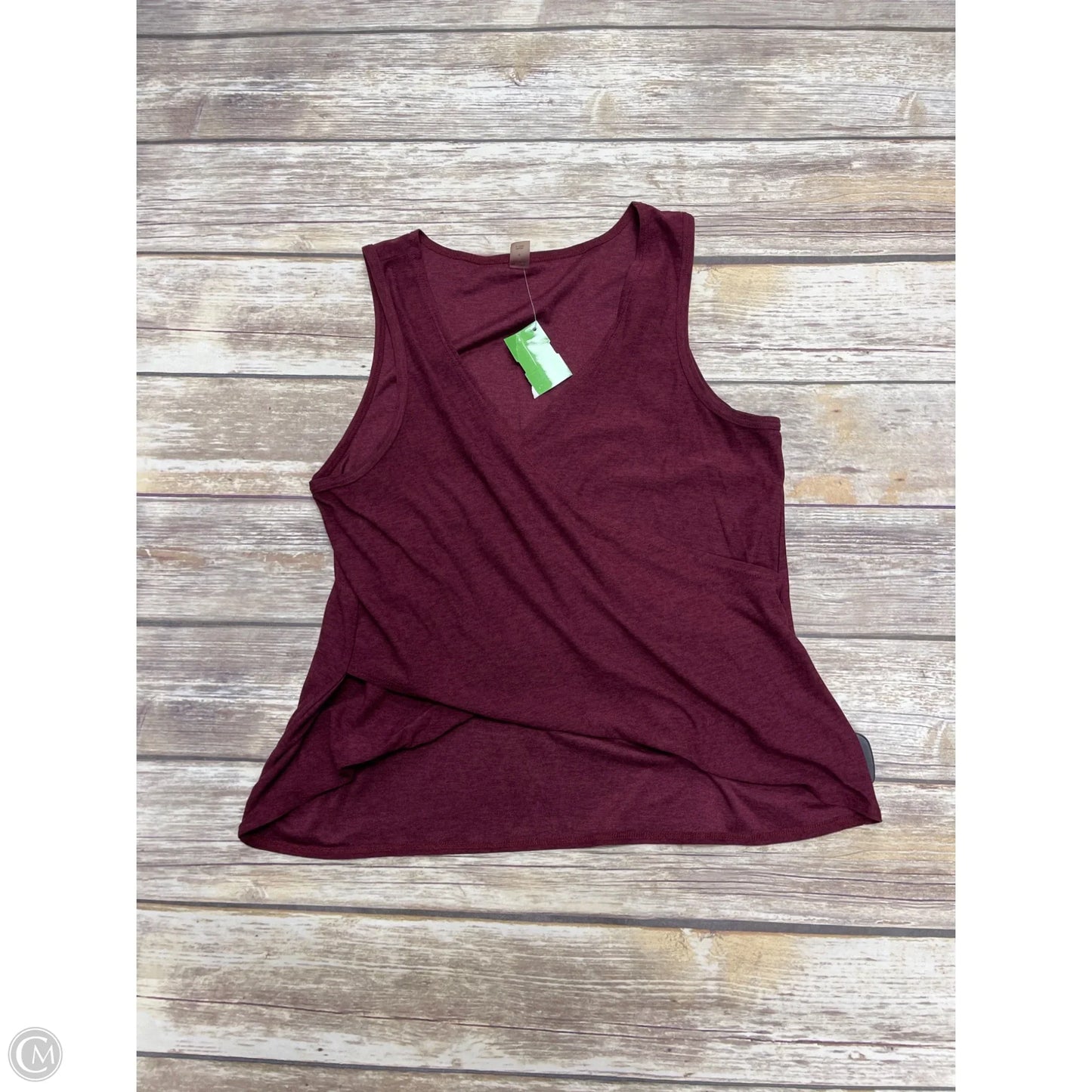 Athletic Tank Top By Beyond Yoga In Maroon, Size: S