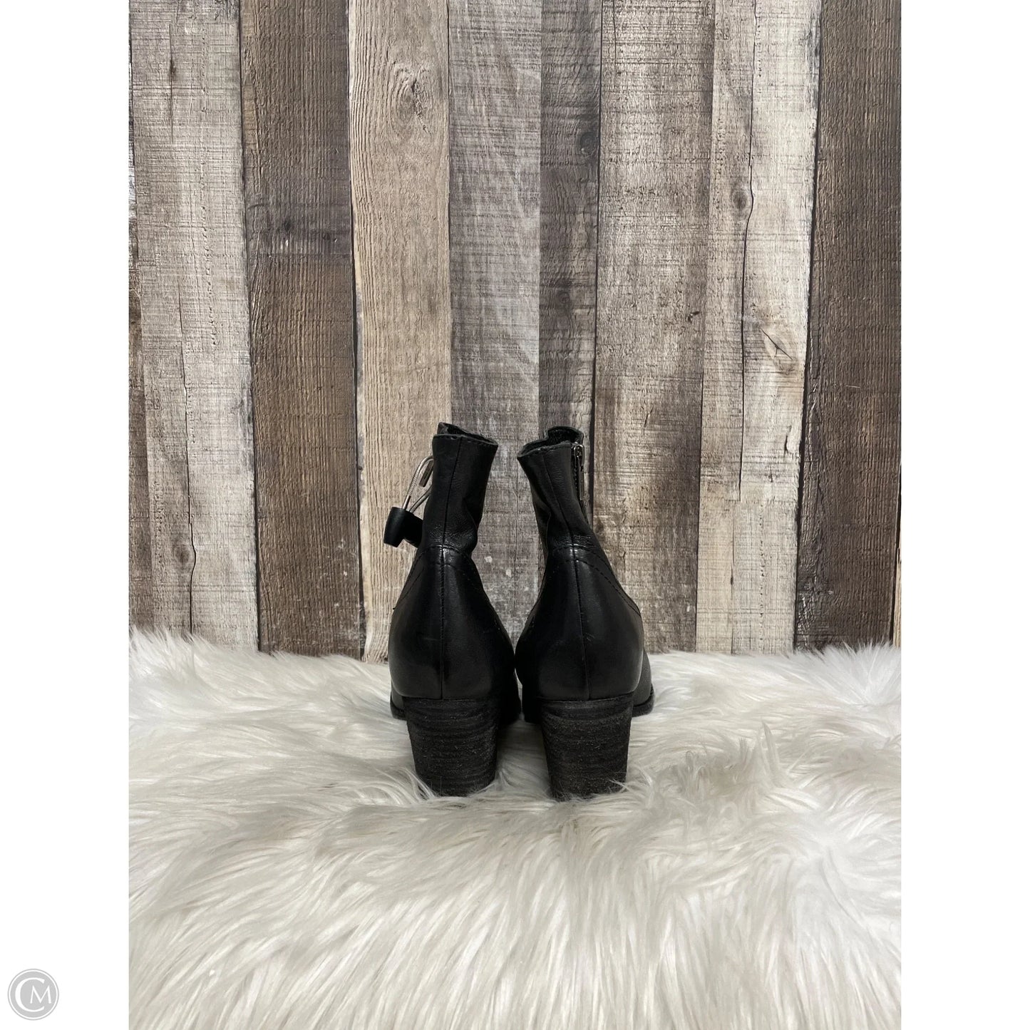 Boots Designer By Frye In Black, Size: 9