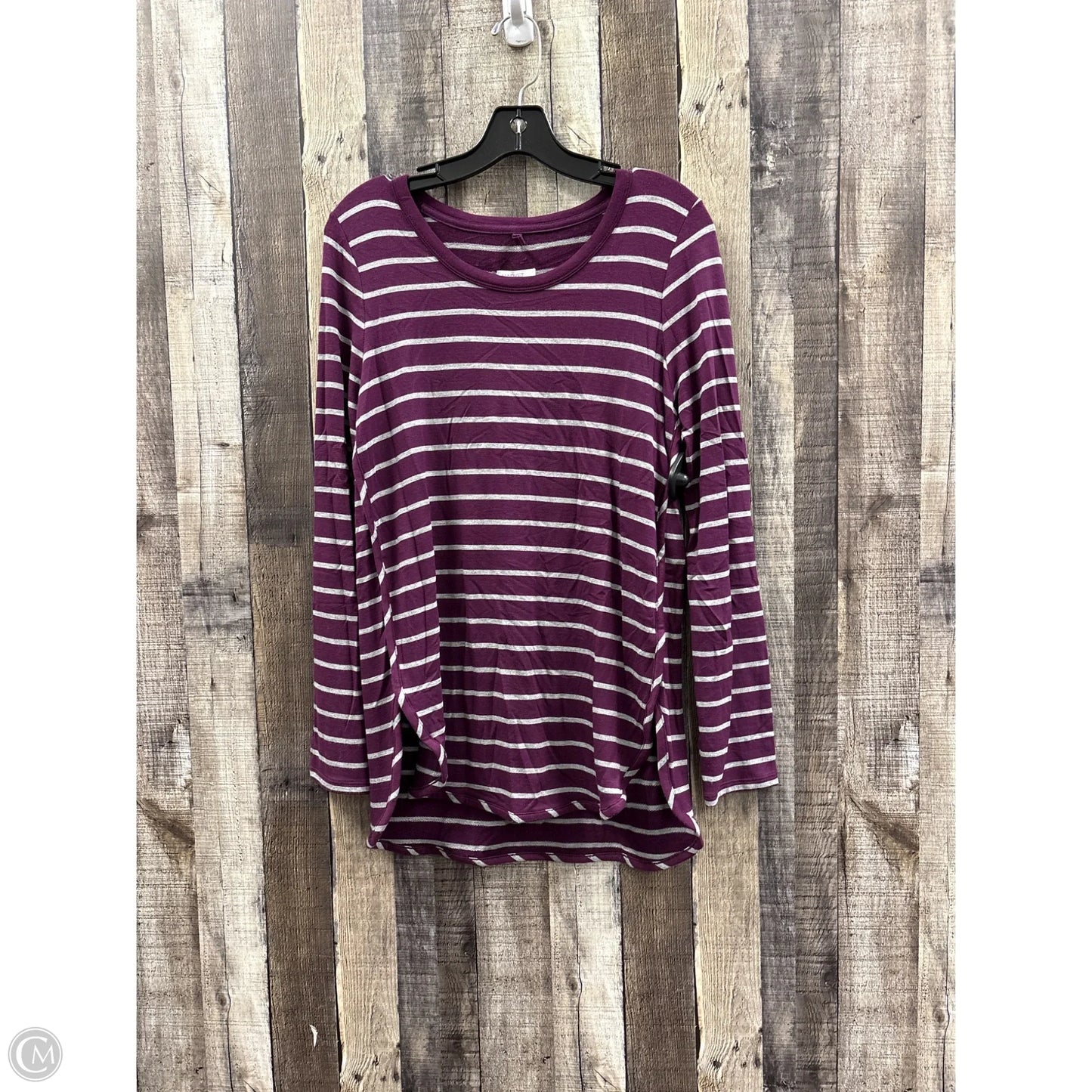 Top Long Sleeve By Market & Spruce In Purple, Size: M