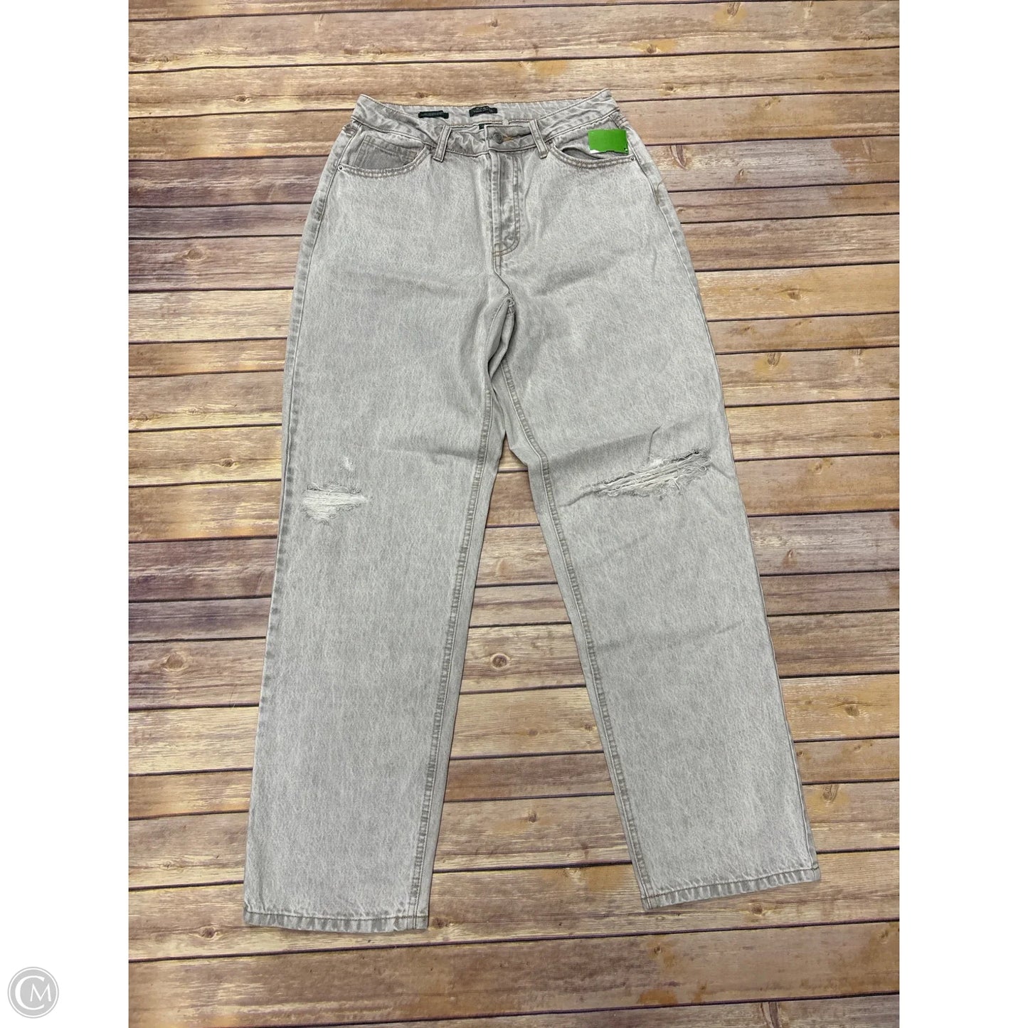 Jeans Straight By Wild Fable In Grey Denim, Size: 10