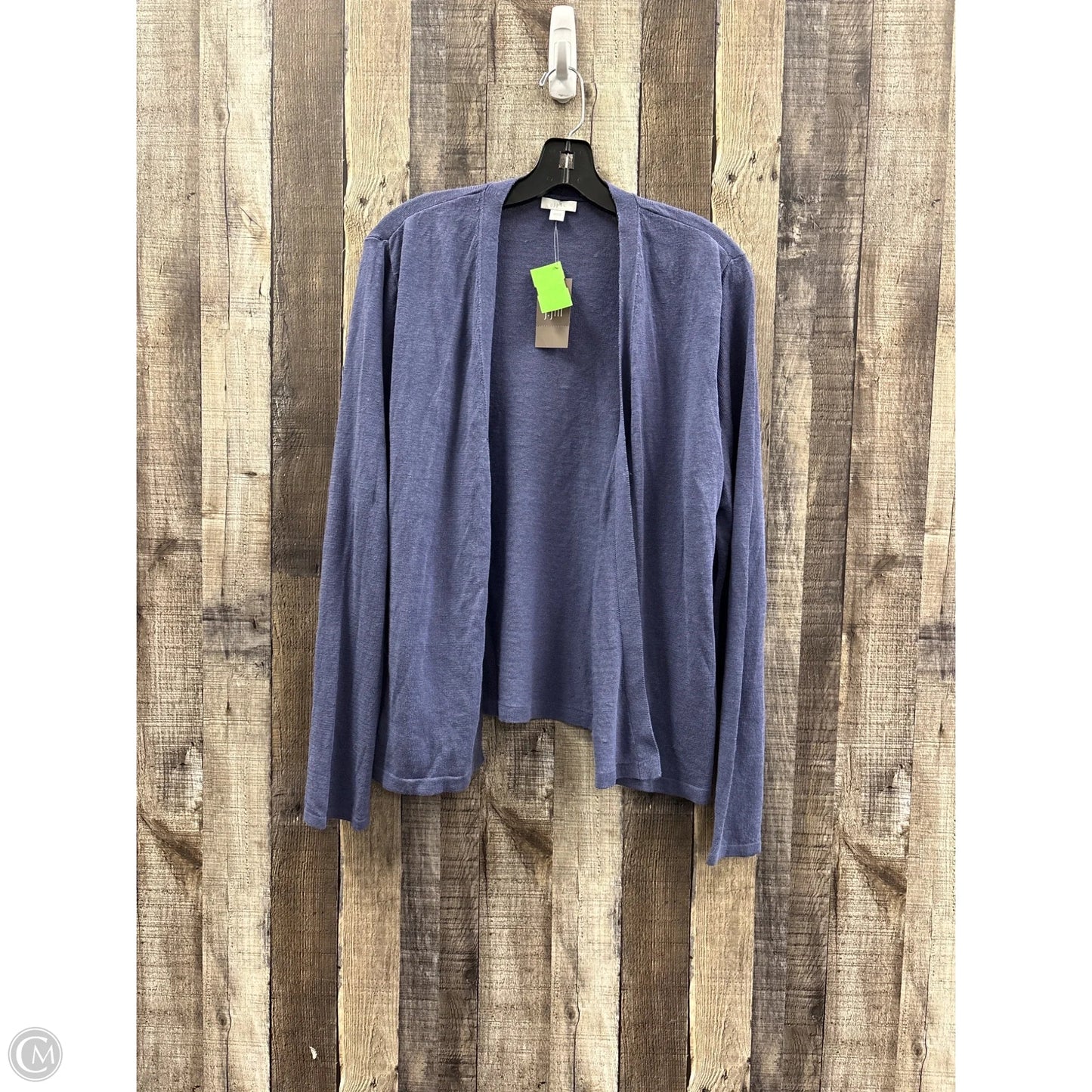 Cardigan By J. Jill In Blue, Size: L