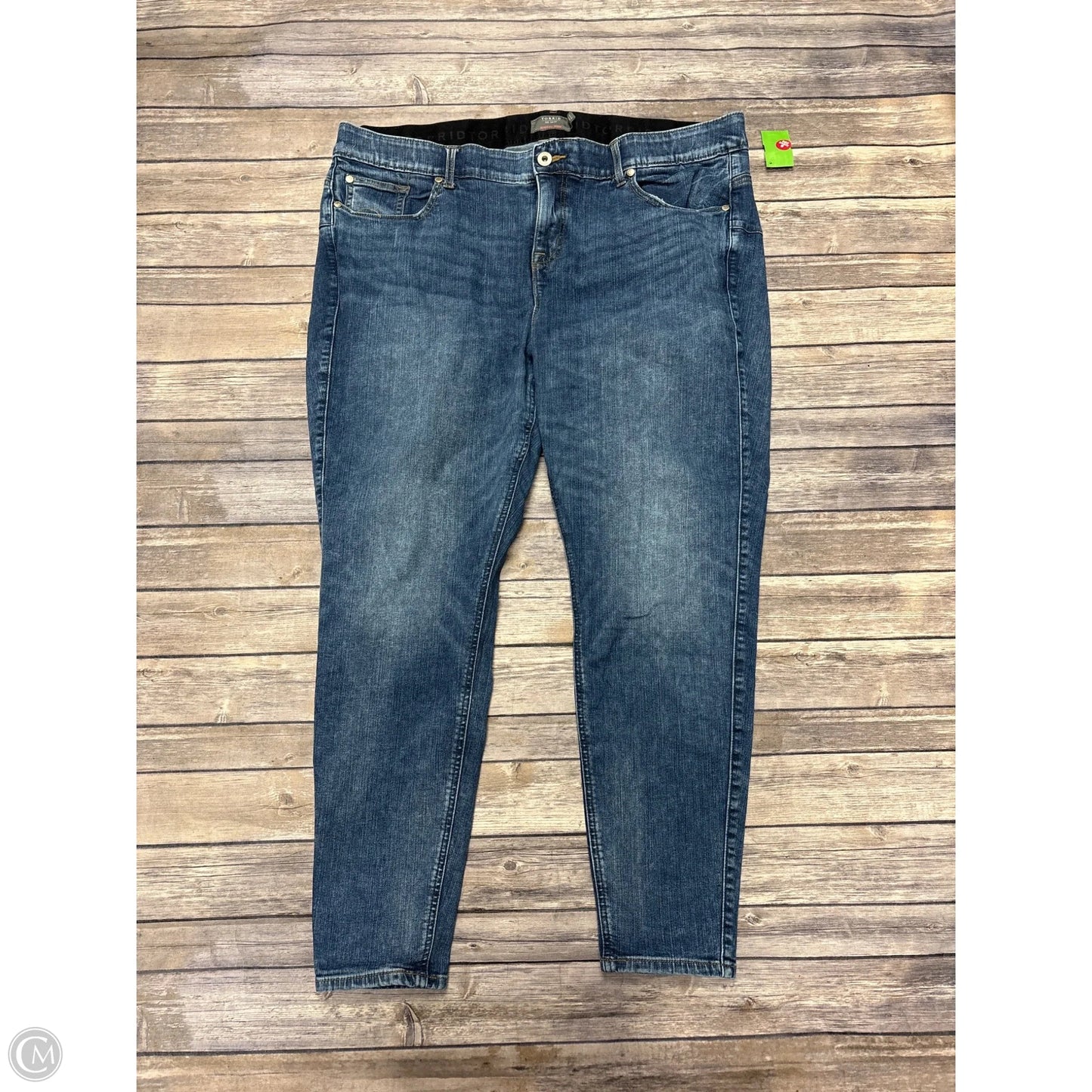 Jeans Skinny By Torrid In Blue Denim, Size: 22