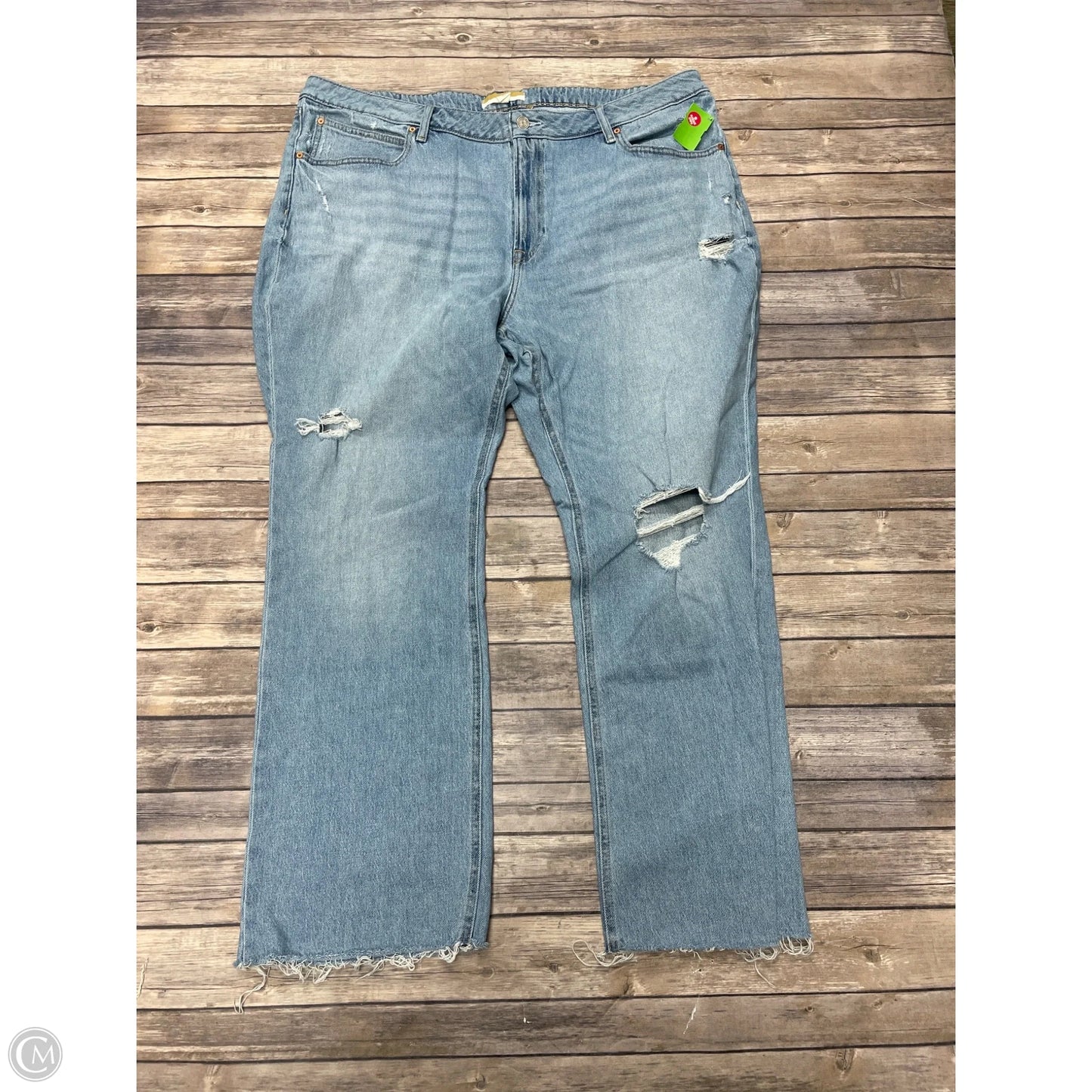 Jeans Boot Cut By Maurices In Blue Denim, Size: 24