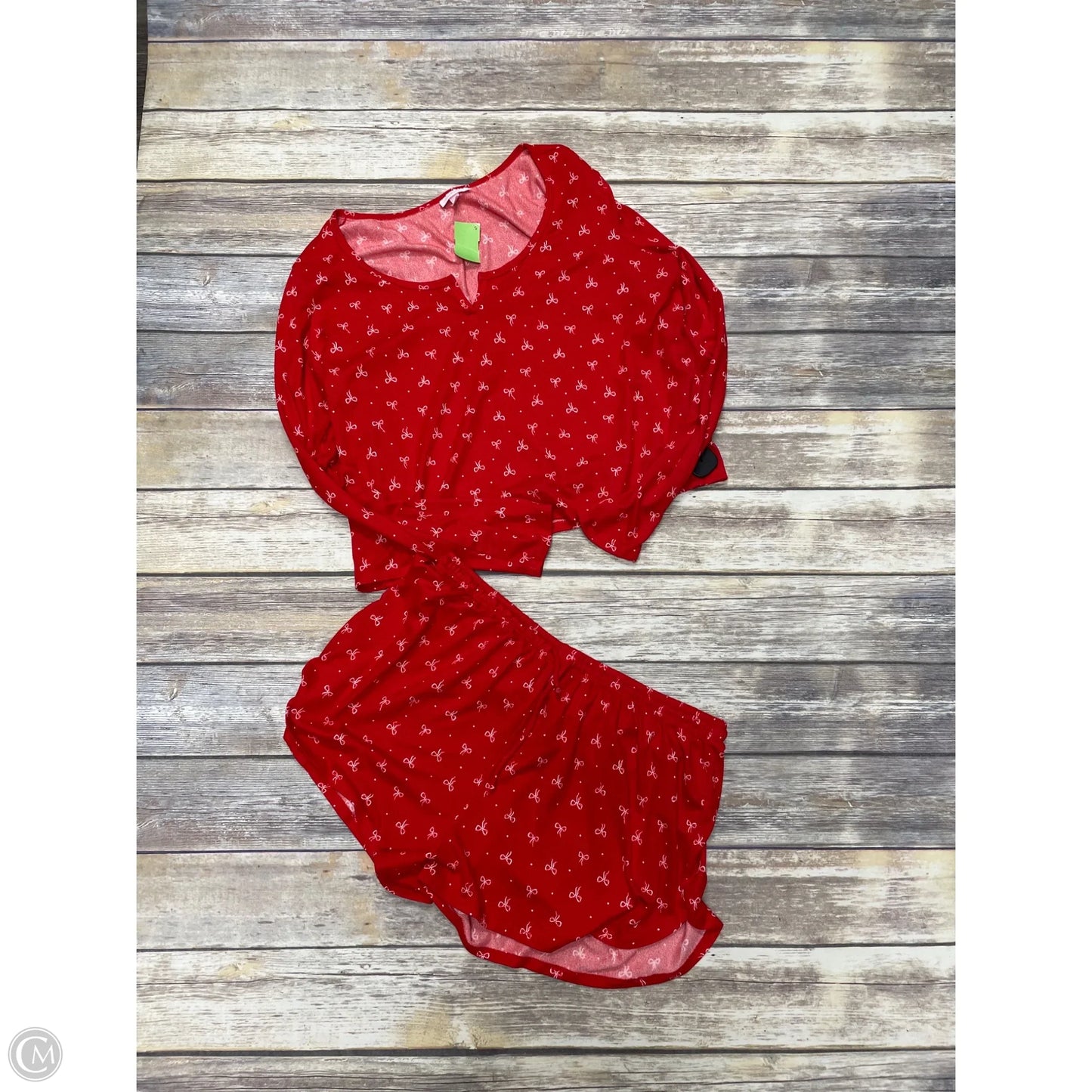 Pajamas 2pc By Colsie In Red & White, Size: Xl