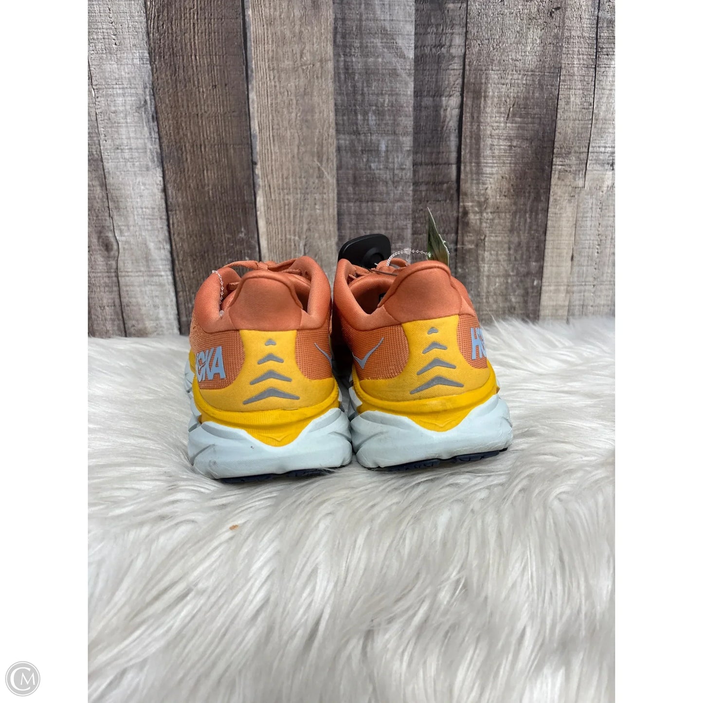 Shoes Athletic By Hoka In Orange, Size: 8