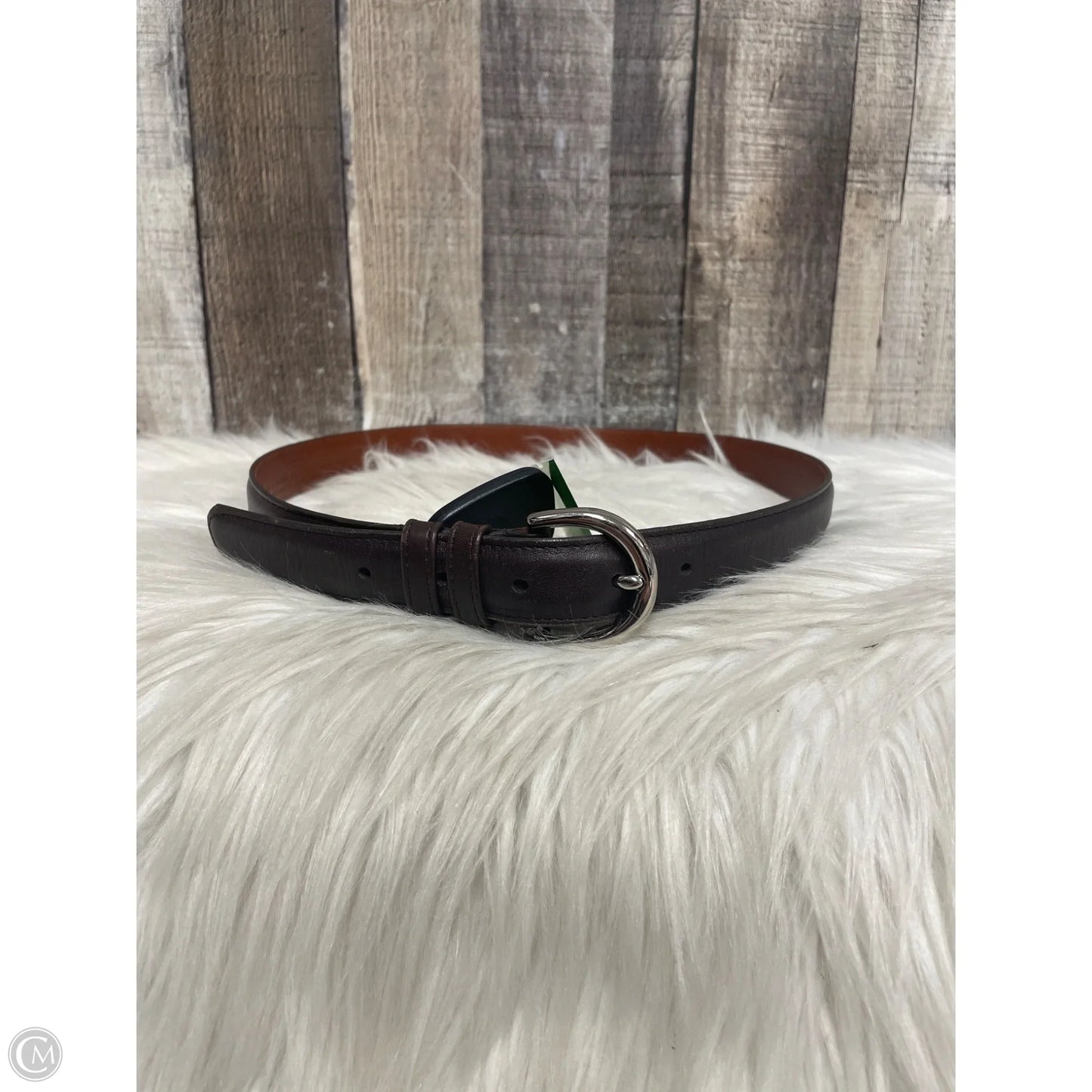 Belt Designer By Coach, Size: Medium