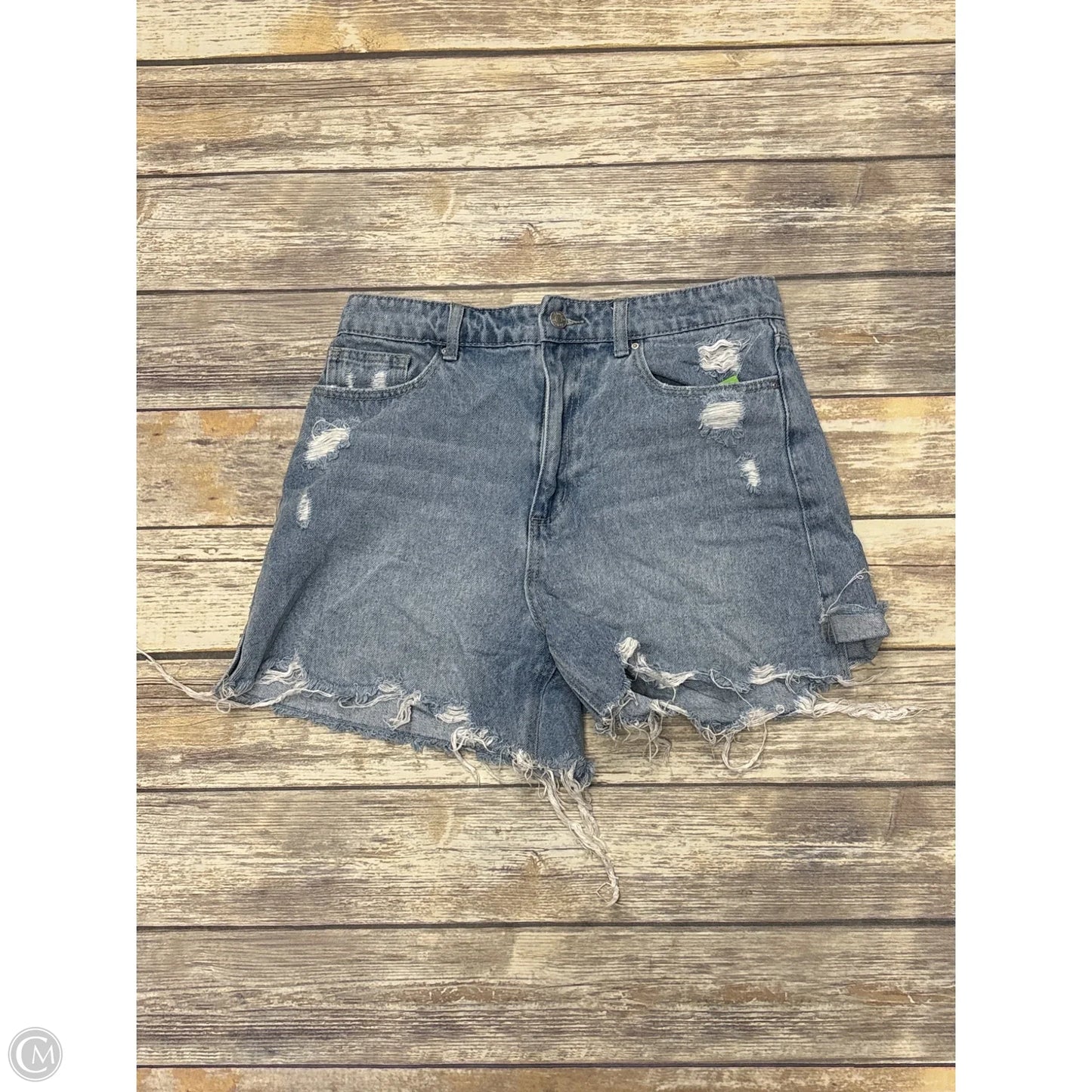 Shorts By Cme In Blue Denim, Size: 8