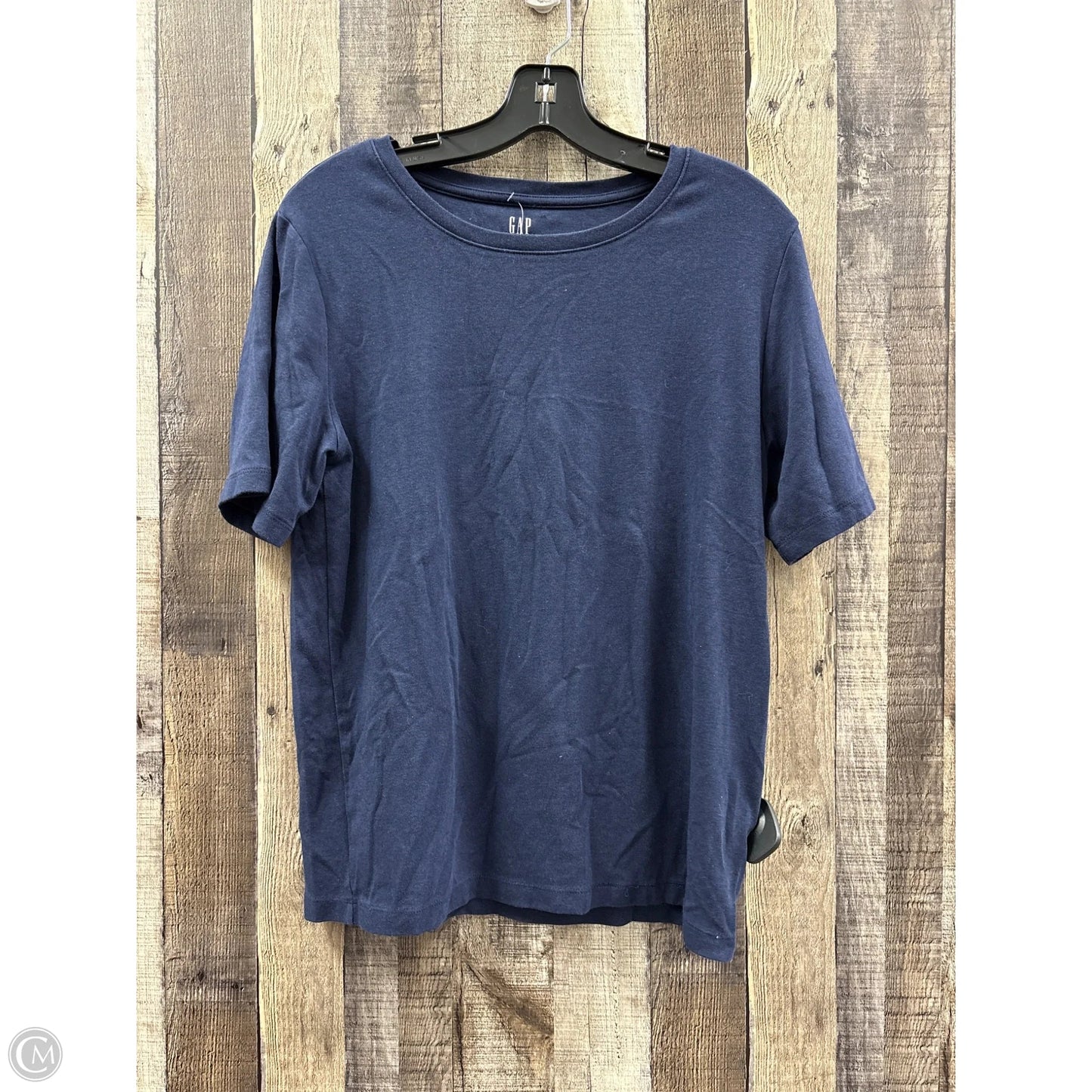 Top Short Sleeve Basic By Gap In Navy, Size: Xl