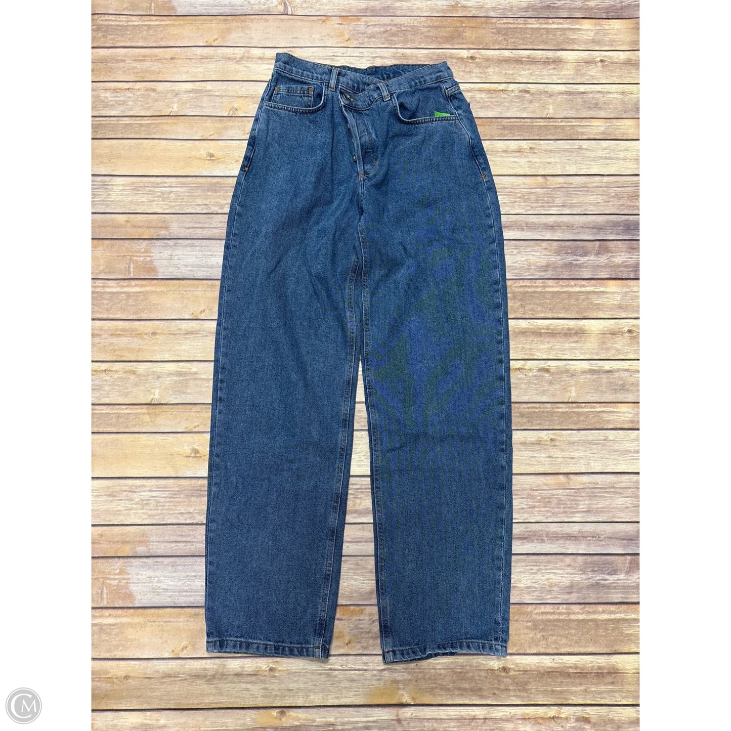 Jeans Straight By Cme In Blue Denim, Size: 6