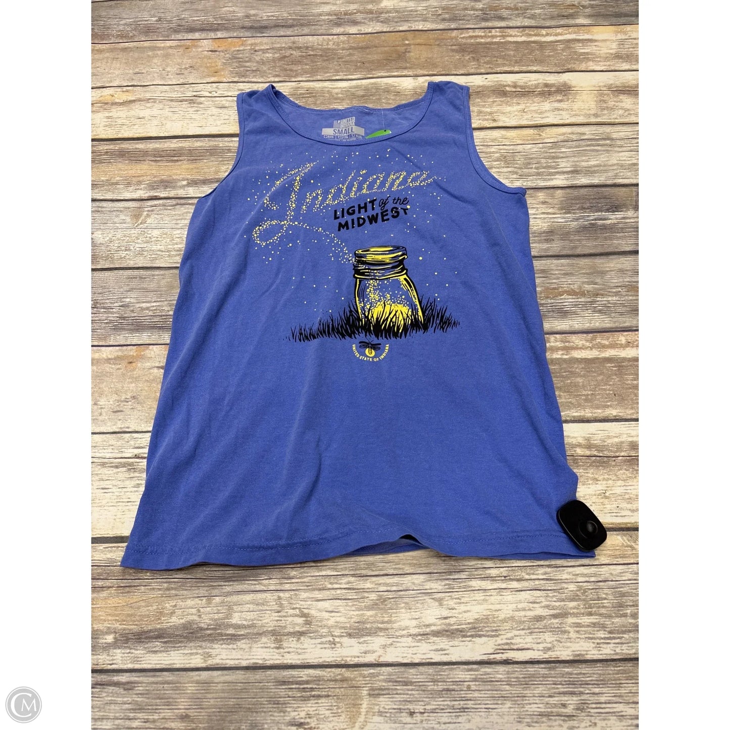 Tank Top By Cme In Blue, Size: S