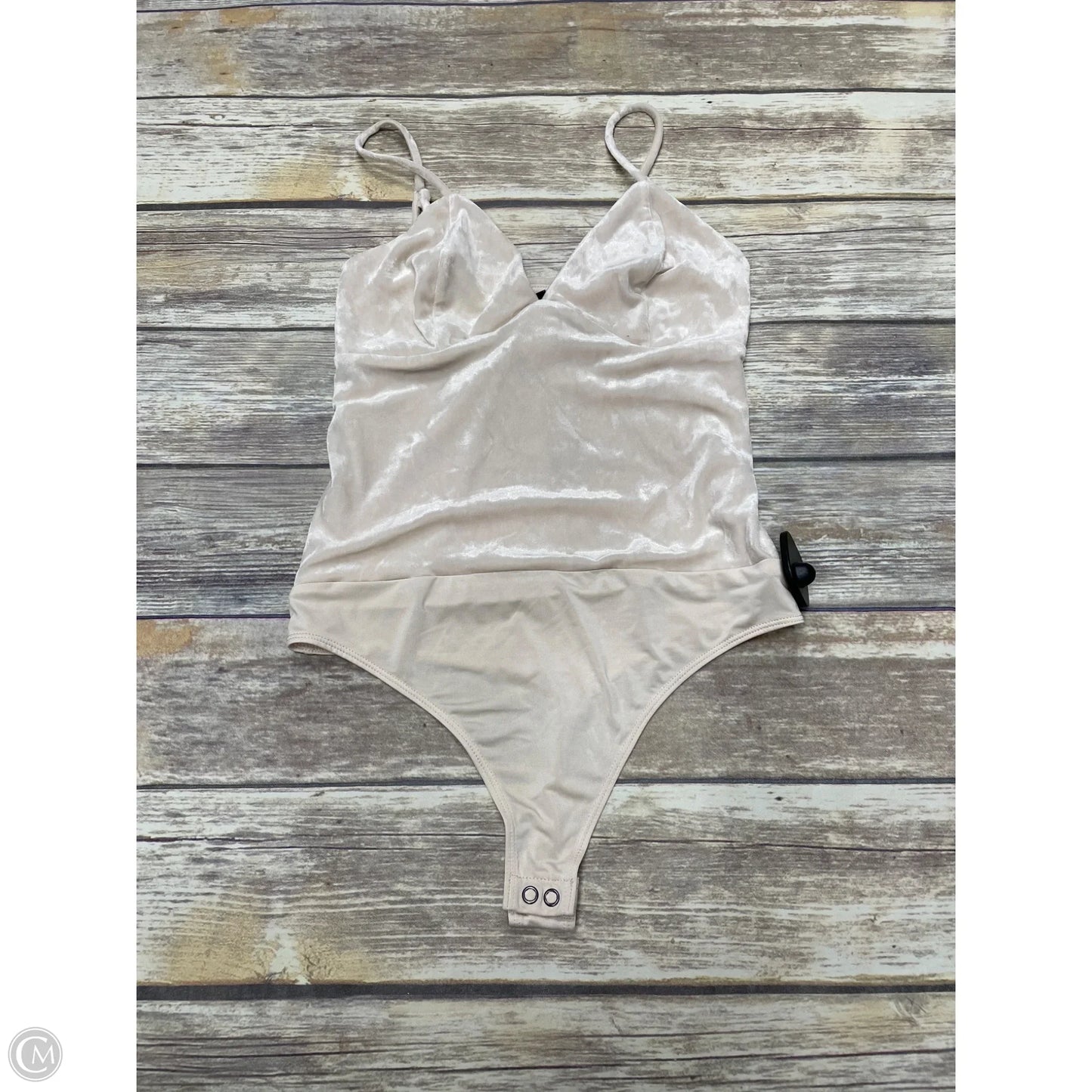 Bodysuit By Express In Beige, Size: S