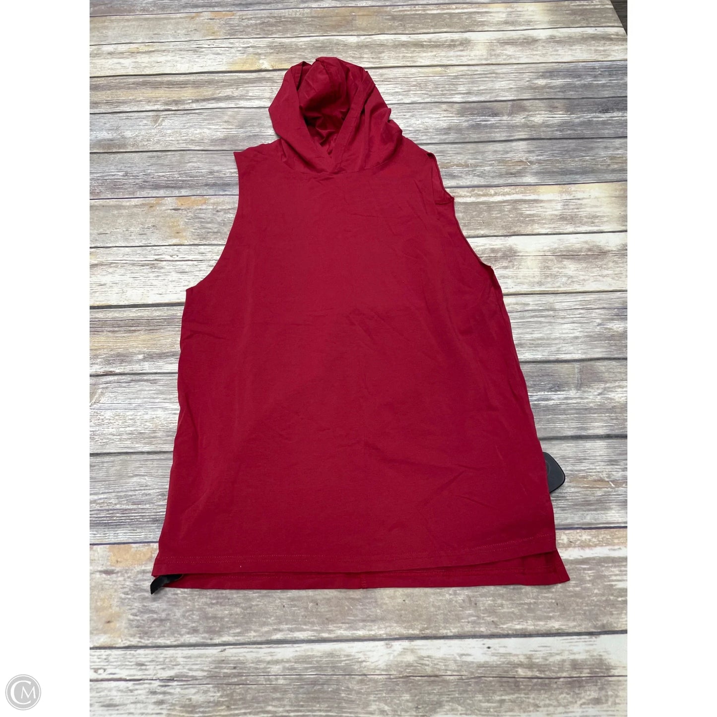 Tunic Sleeveless By Zyia In Maroon, Size: S
