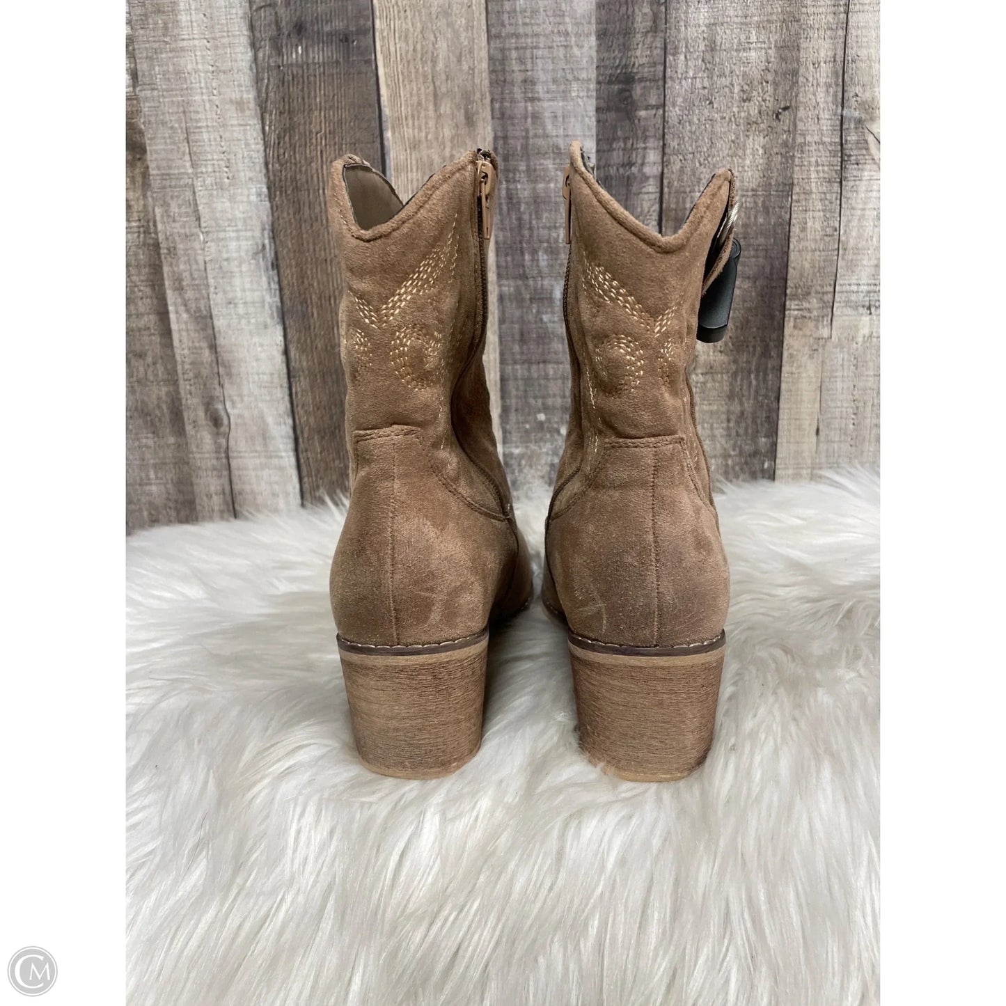 Boots Western By Arula In Tan, Size: 8