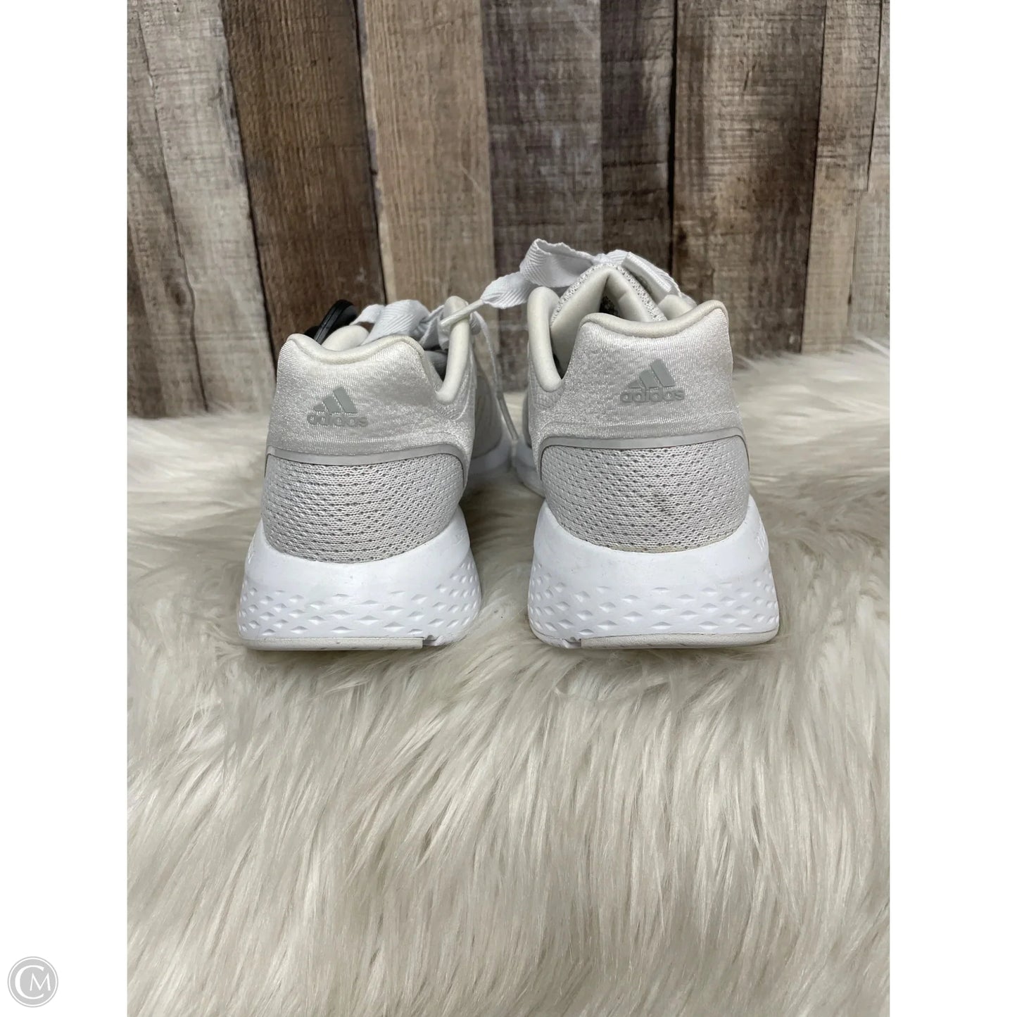 Shoes Athletic By Adidas In White, Size: 8