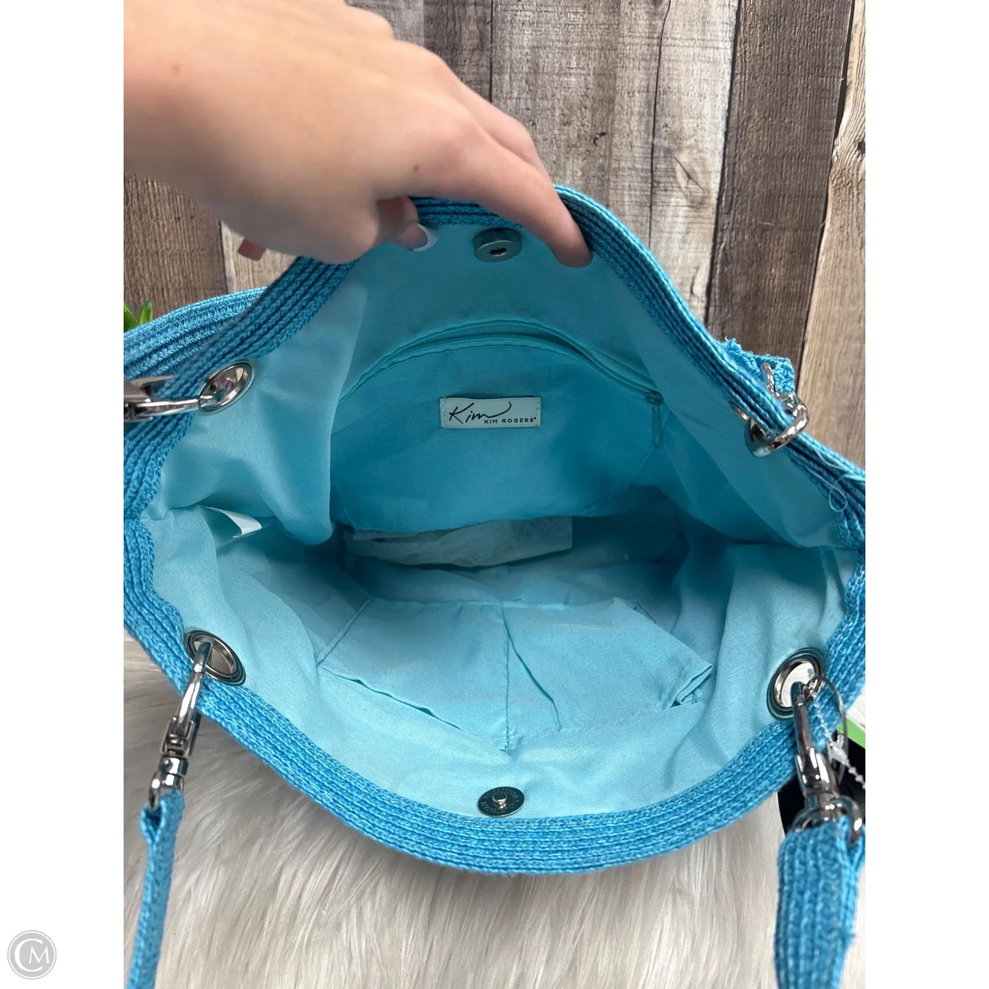 Handbag By Kim Rogers, Size: Medium
