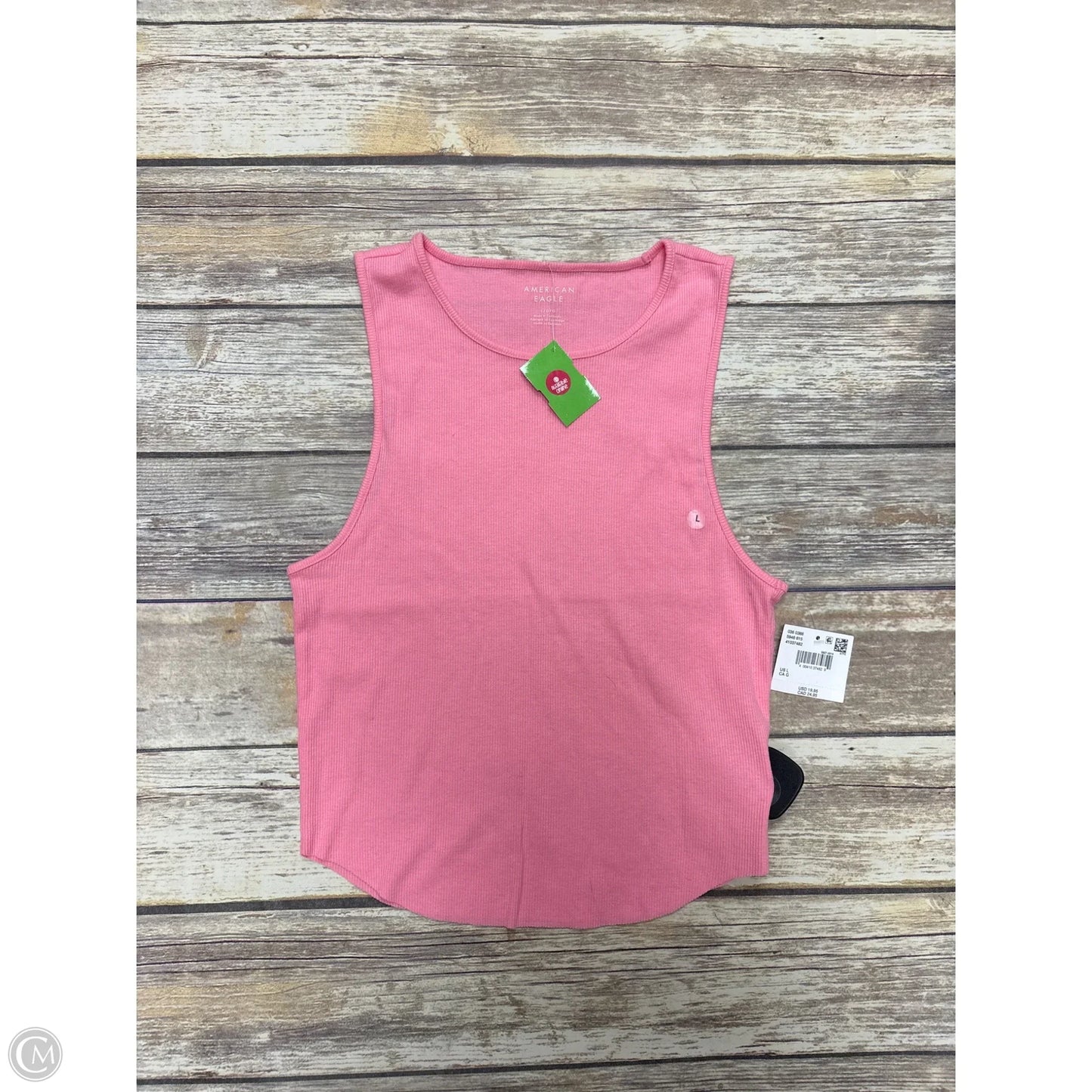 Tank Top By American Eagle In Pink, Size: L