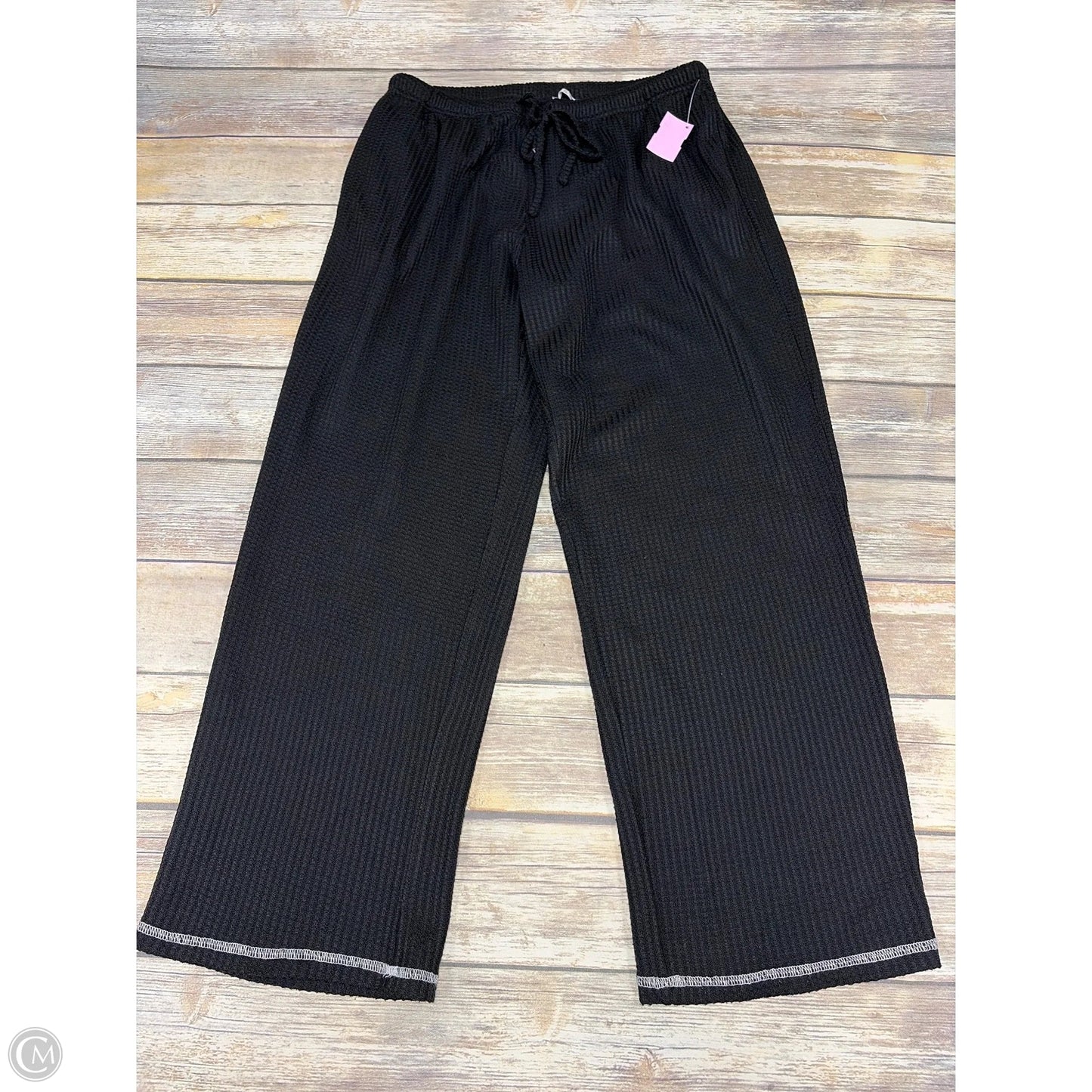 Pants Set 2pc By Ekouaer In Black, Size: Xl