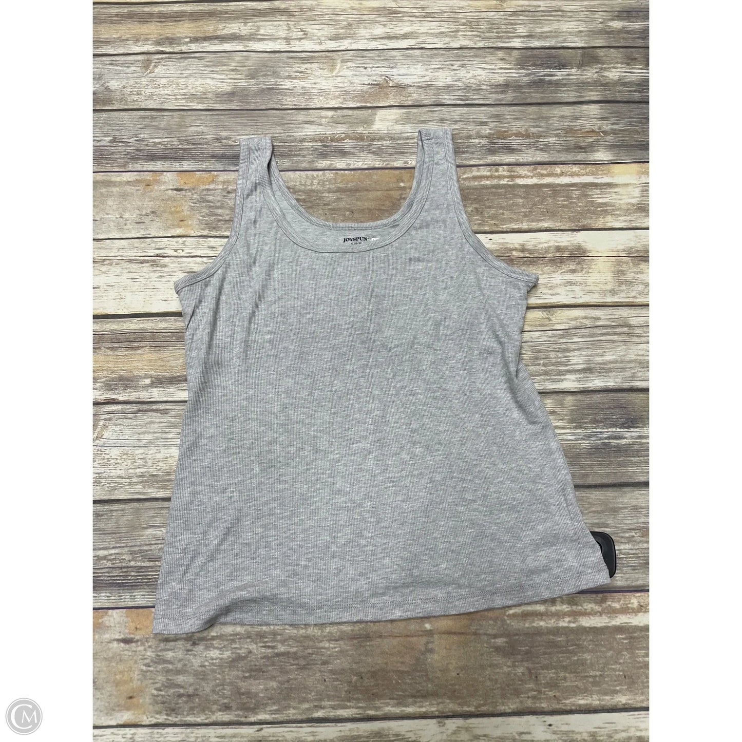 Tank Top By Joyspun In Grey, Size: Xl