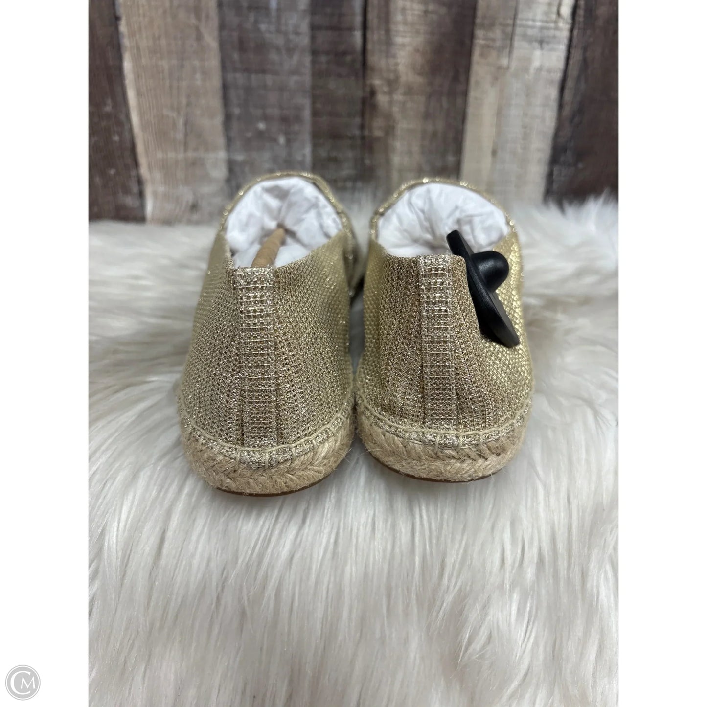 Shoes Flats By Michael Kors In Gold, Size: 11