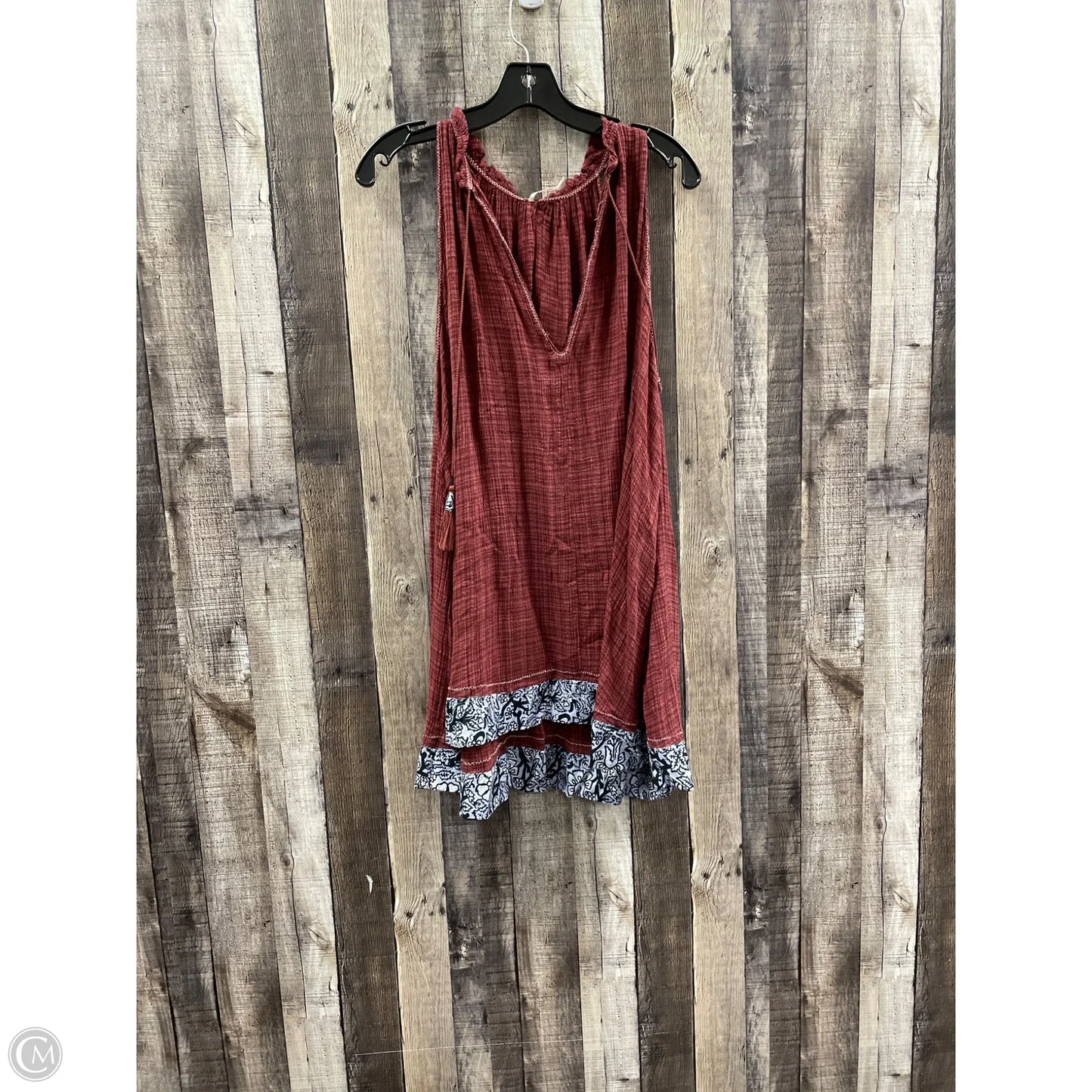 Dress Casual Short By Free People In Maroon, Size: S