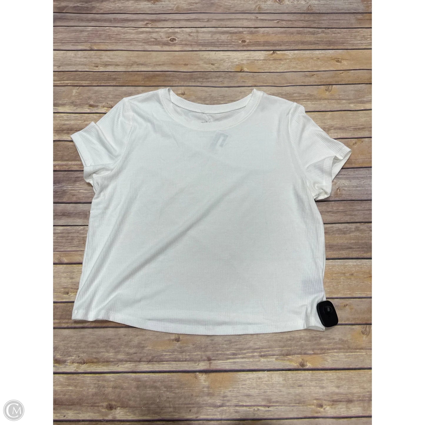 Top Short Sleeve By Torrid In White, Size: Xl