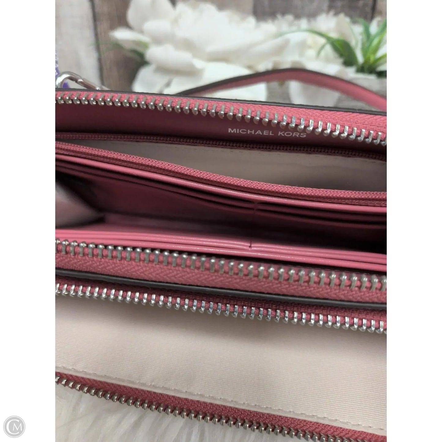 Crossbody Designer By Michael Kors, Size: Medium
