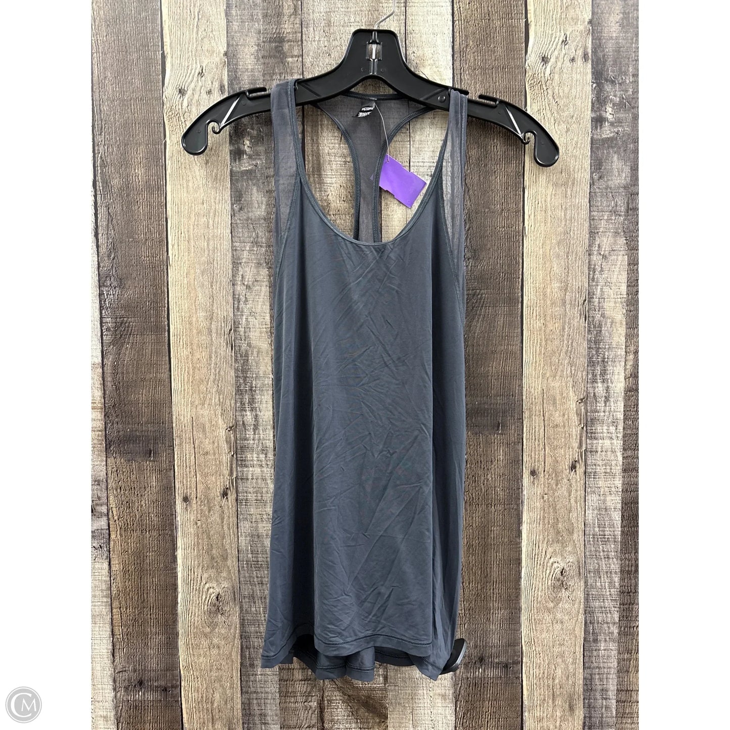 Athletic Tank Top By Victorias Secret In Grey, Size: M